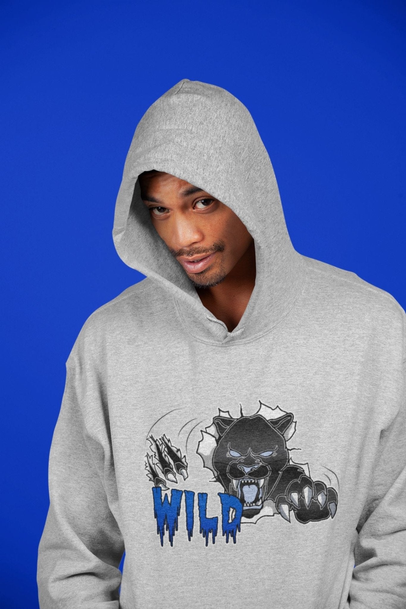 Wild Unisex Tops - Air Jordan 5 Racer Blue