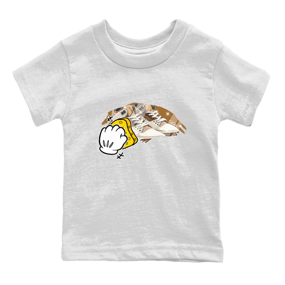 Wiping Kids Tops - Air Jordan 3 Palomino