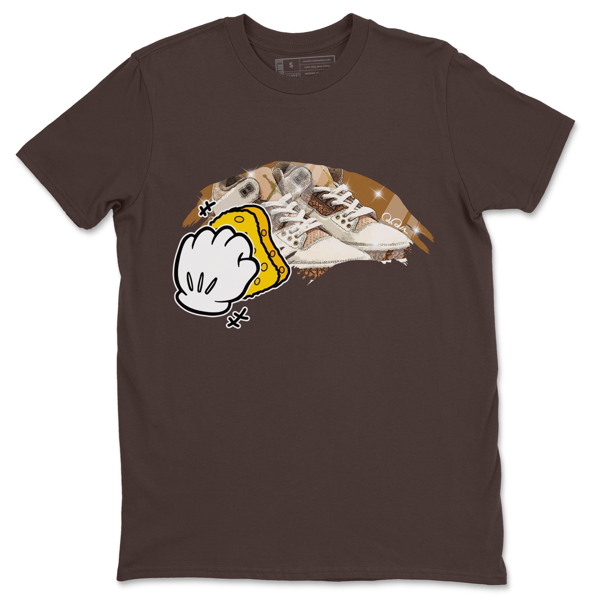 Wiping Unisex Tops - Air Jordan 3 Palomino