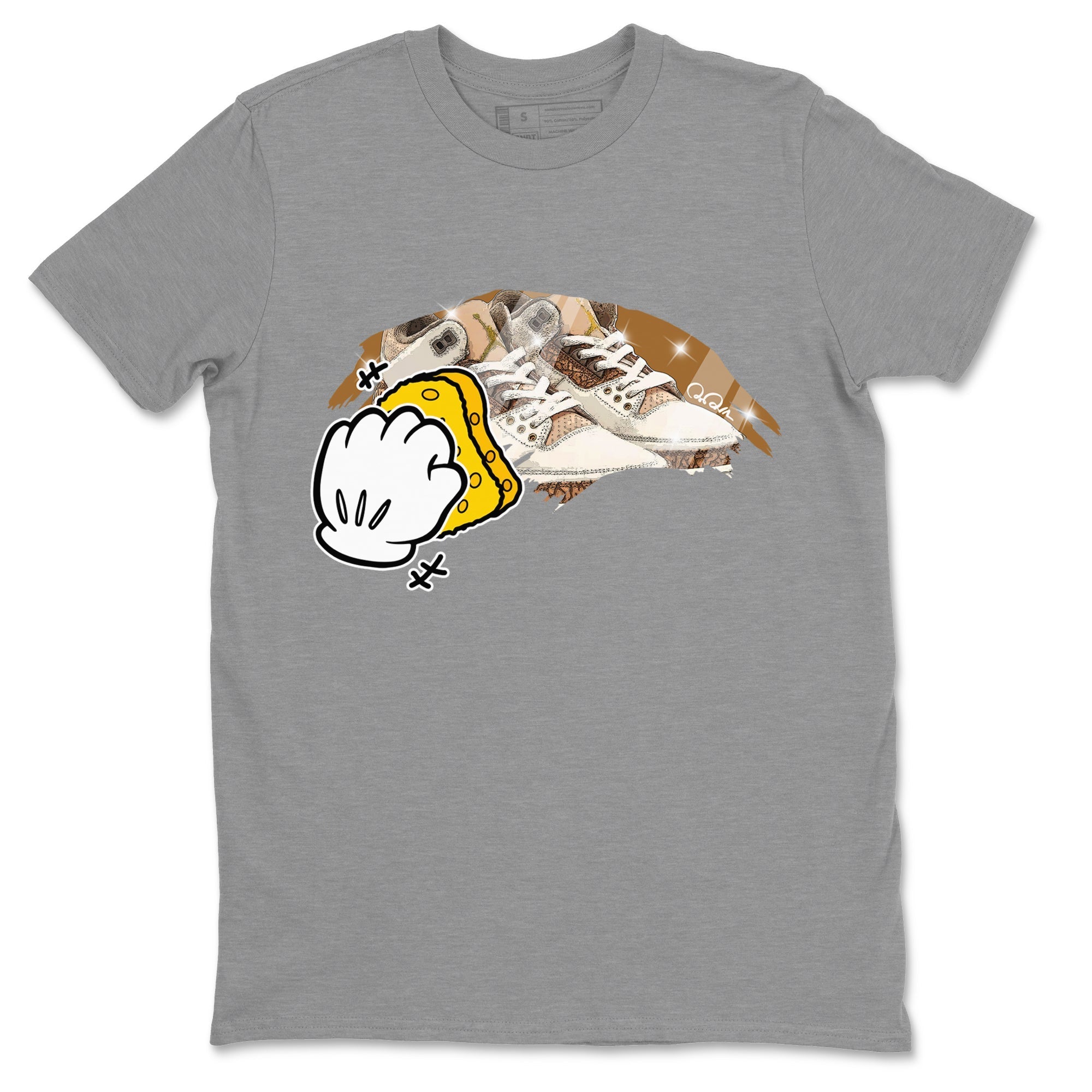 Wiping Unisex Tops - Air Jordan 3 Palomino