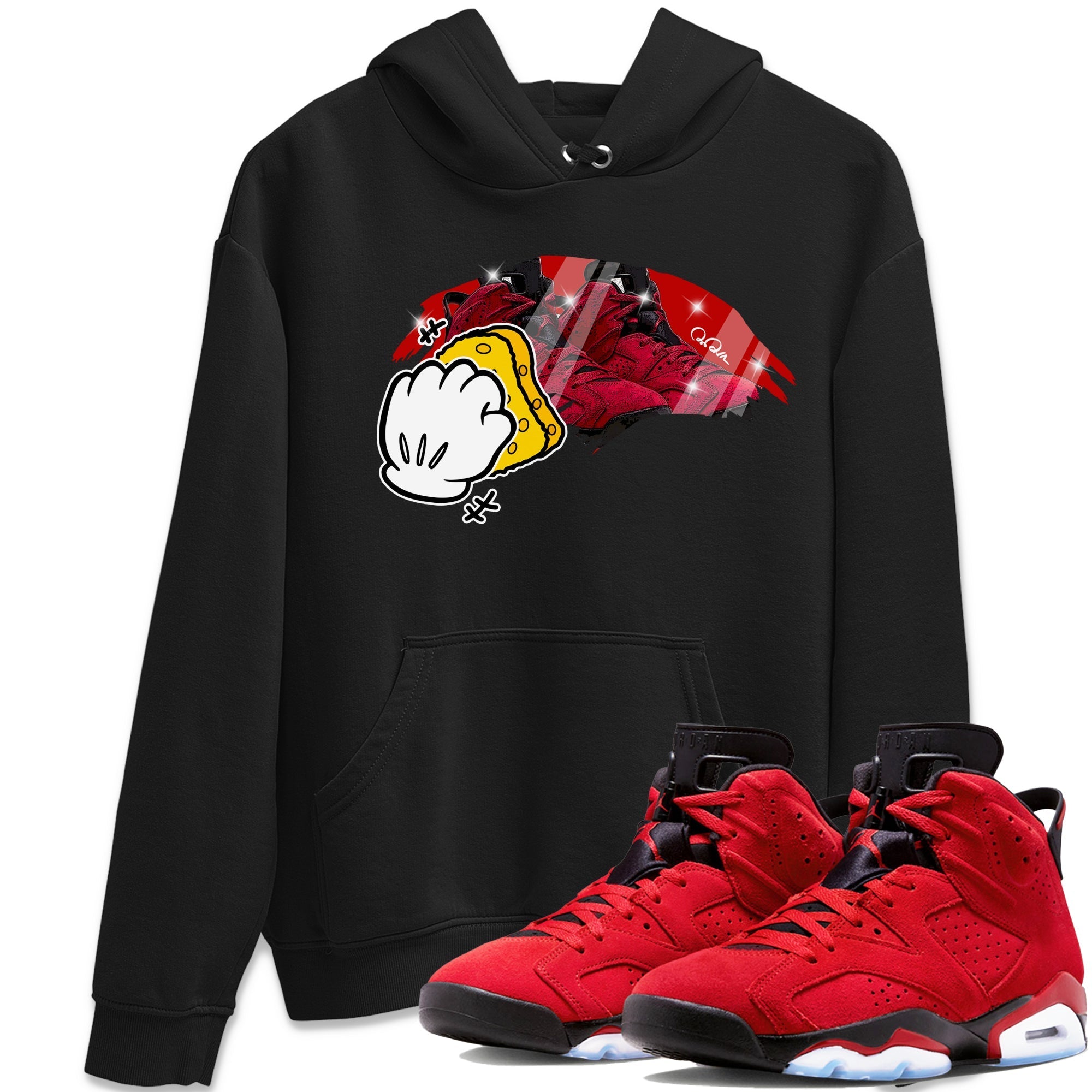 Wiping Unisex Tops - Air Jordan 6 Toro Bravo