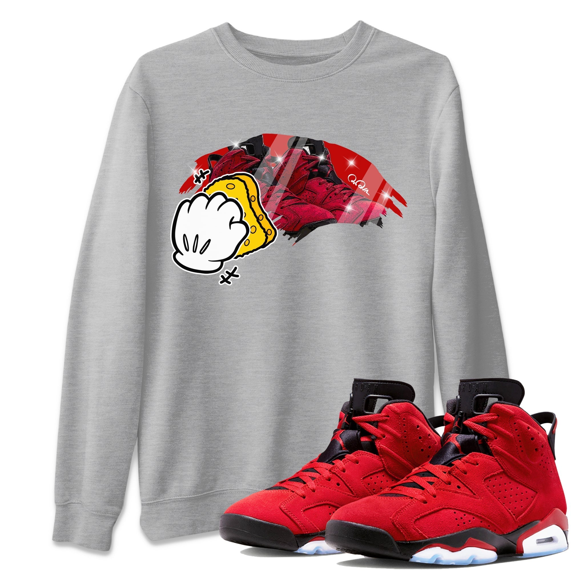 Wiping Unisex Tops - Air Jordan 6 Toro Bravo