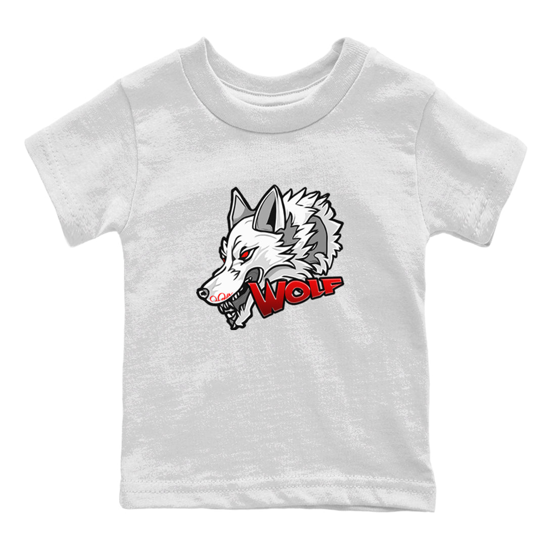 Wolf Head Kids Tops - Air Jordan 13 Wolf Grey