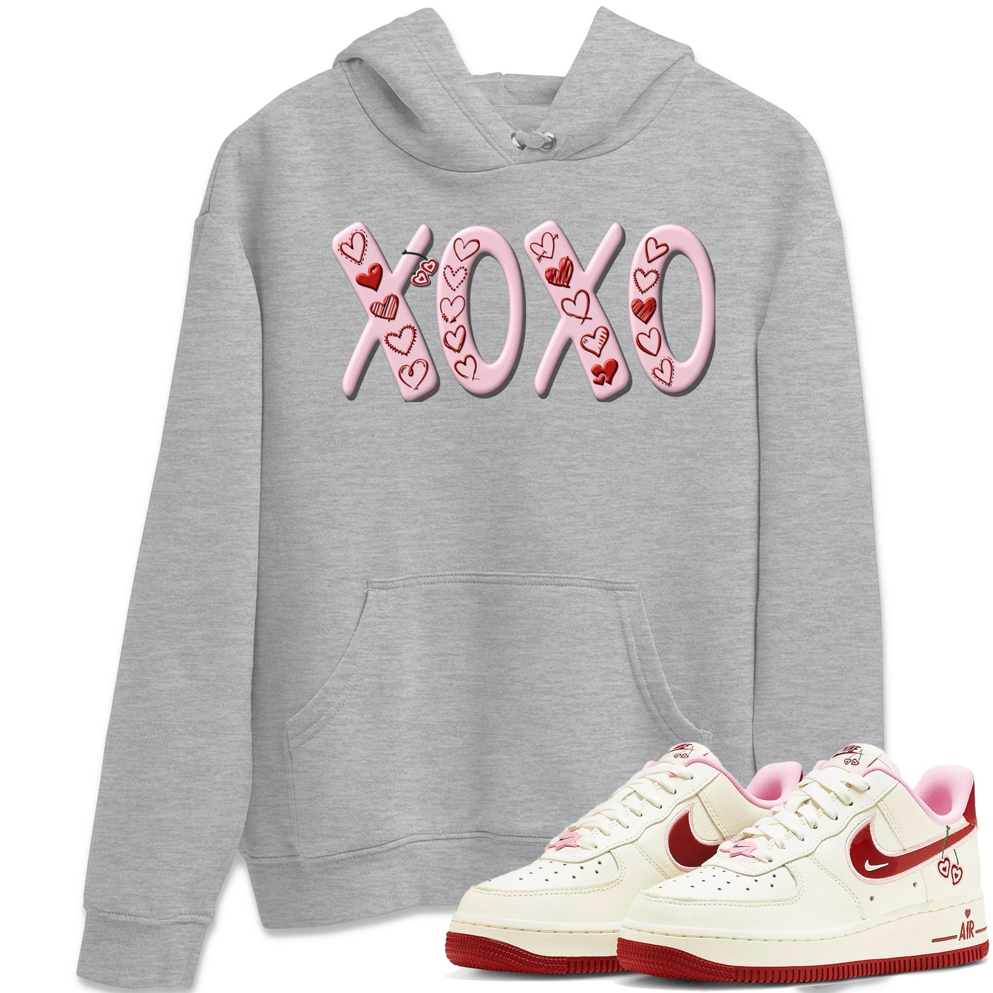 XOXO Unisex Tops - Air Force 1 Valentines Day