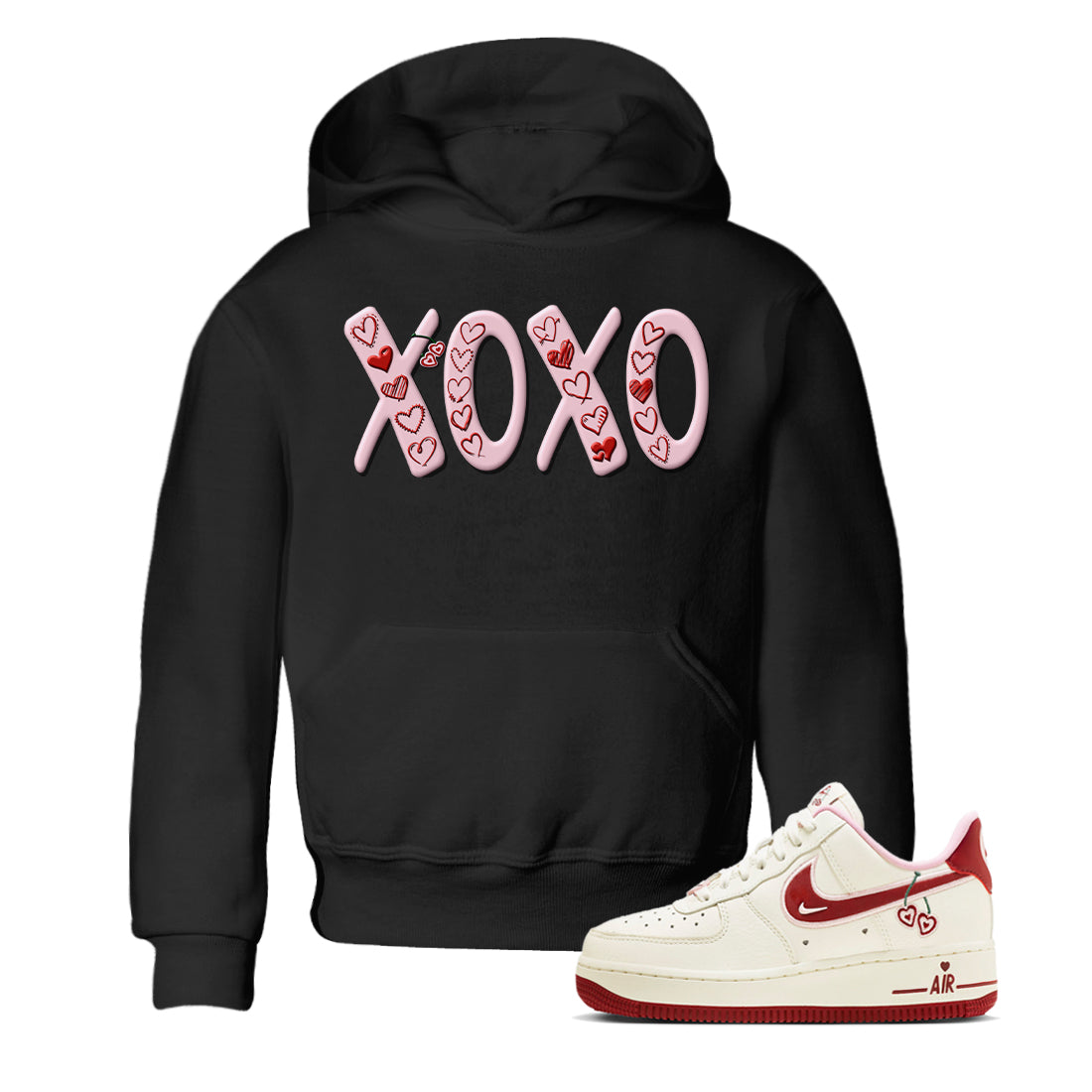 XOXO Kids Tops - Air Force 1 Valentines Day