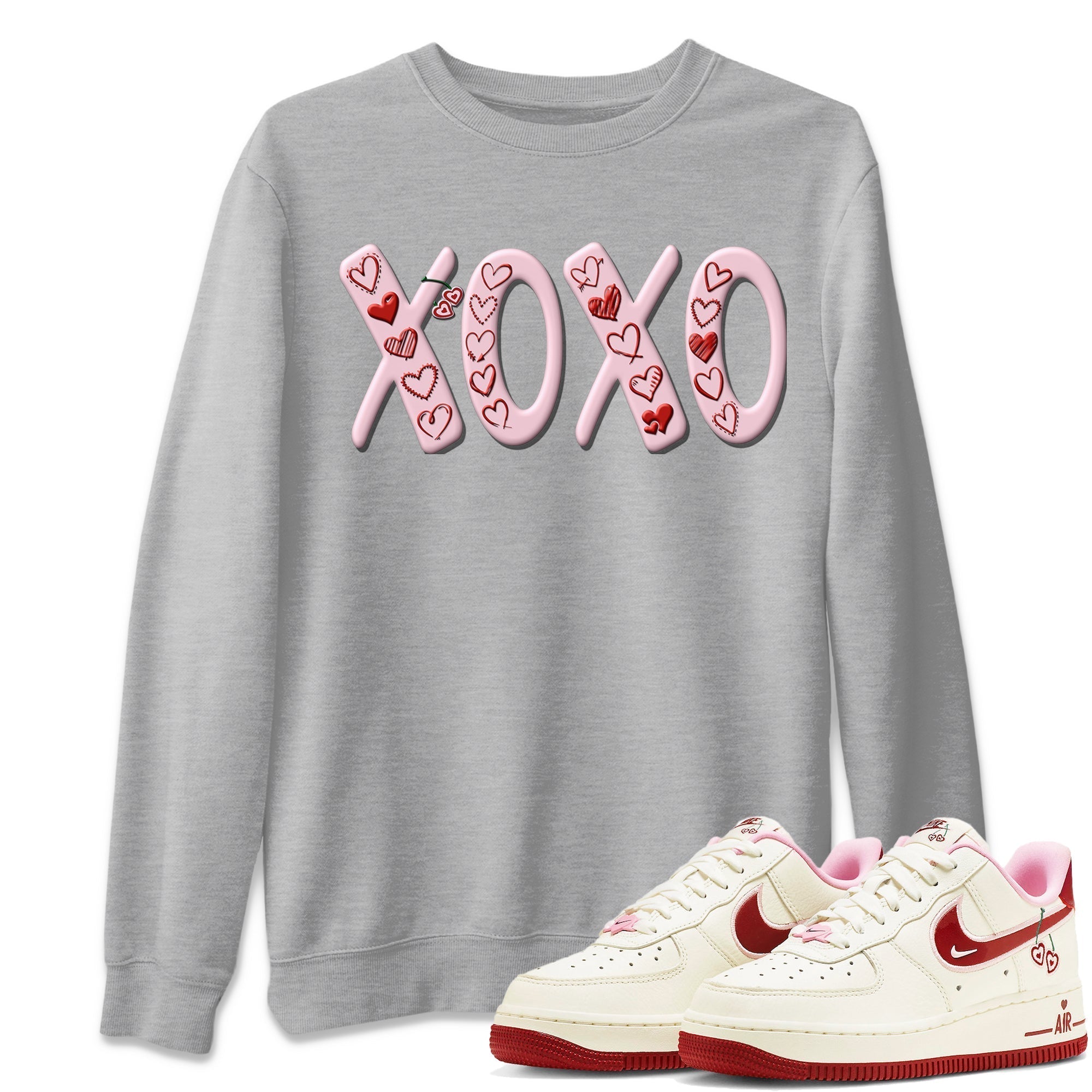 XOXO Unisex Tops - Air Force 1 Valentines Day