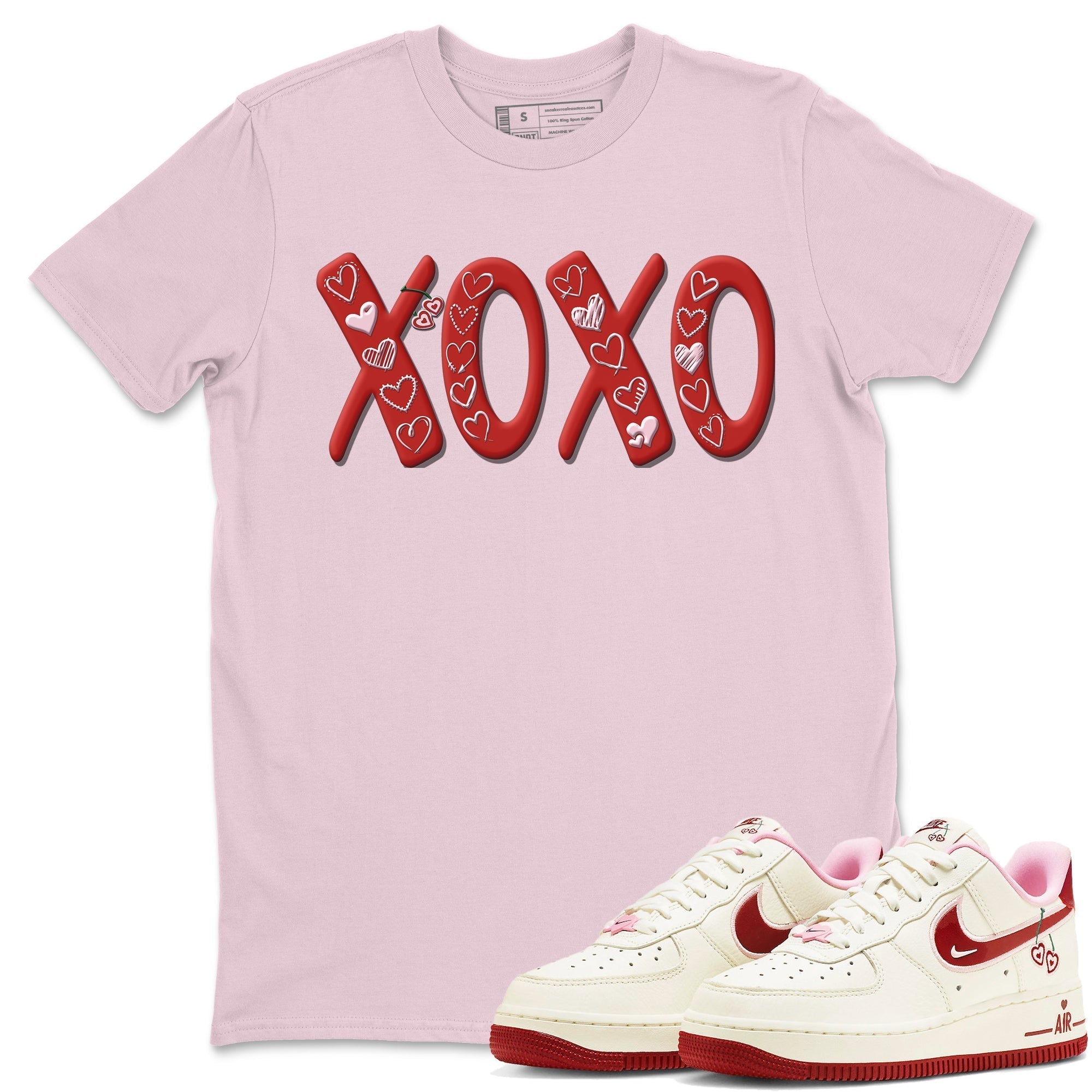 XOXO Unisex Tops - Air Force 1 Valentines Day