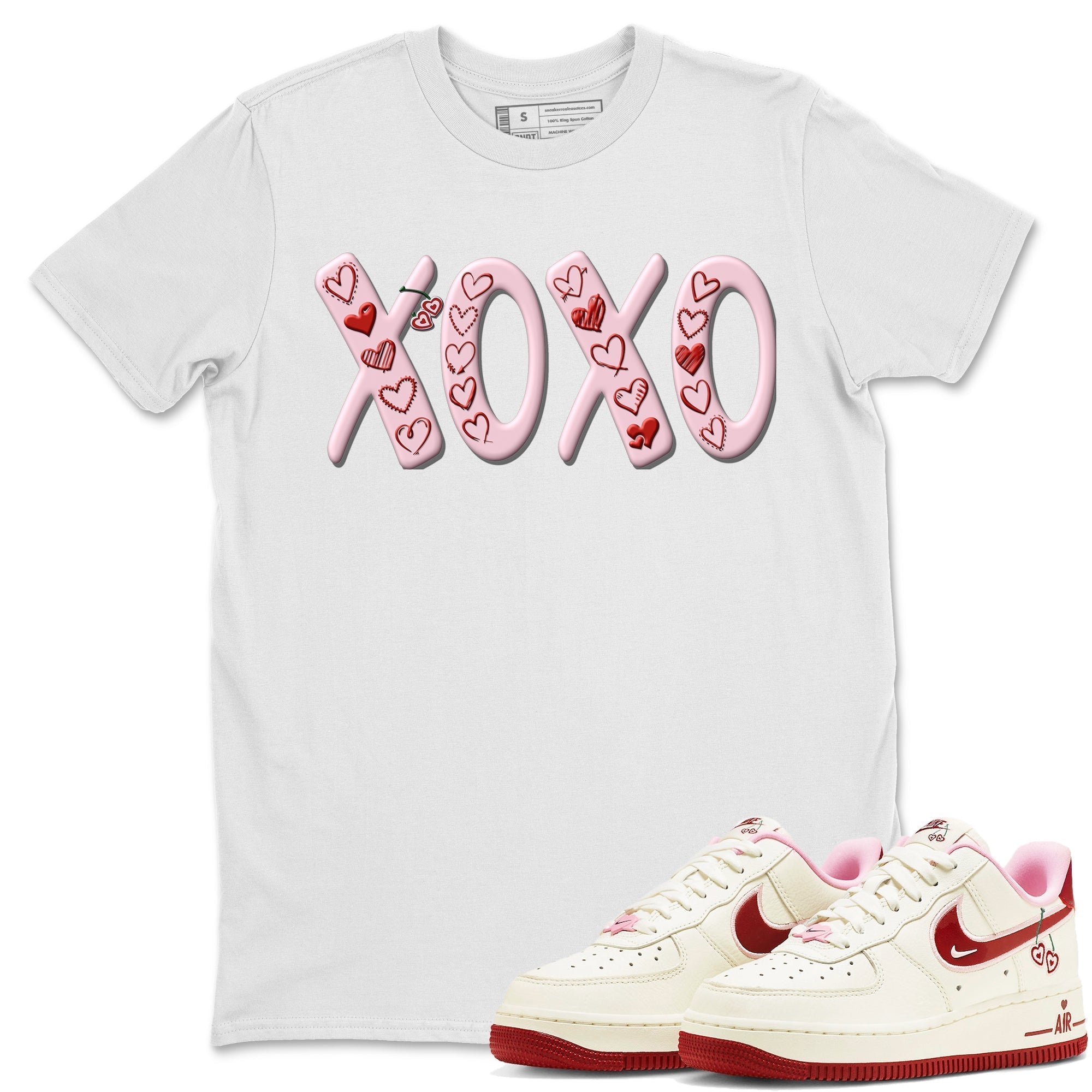 XOXO Unisex Tops - Air Force 1 Valentines Day