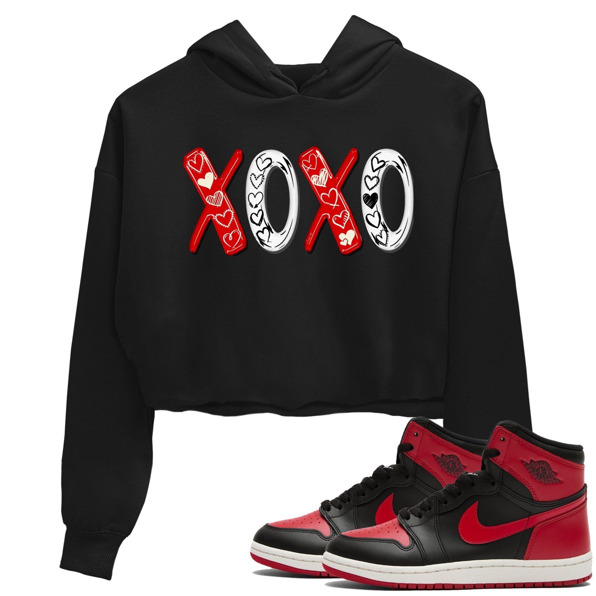 XOXO snkmatch Women's Top - Air Jordan 1 '85 Bred