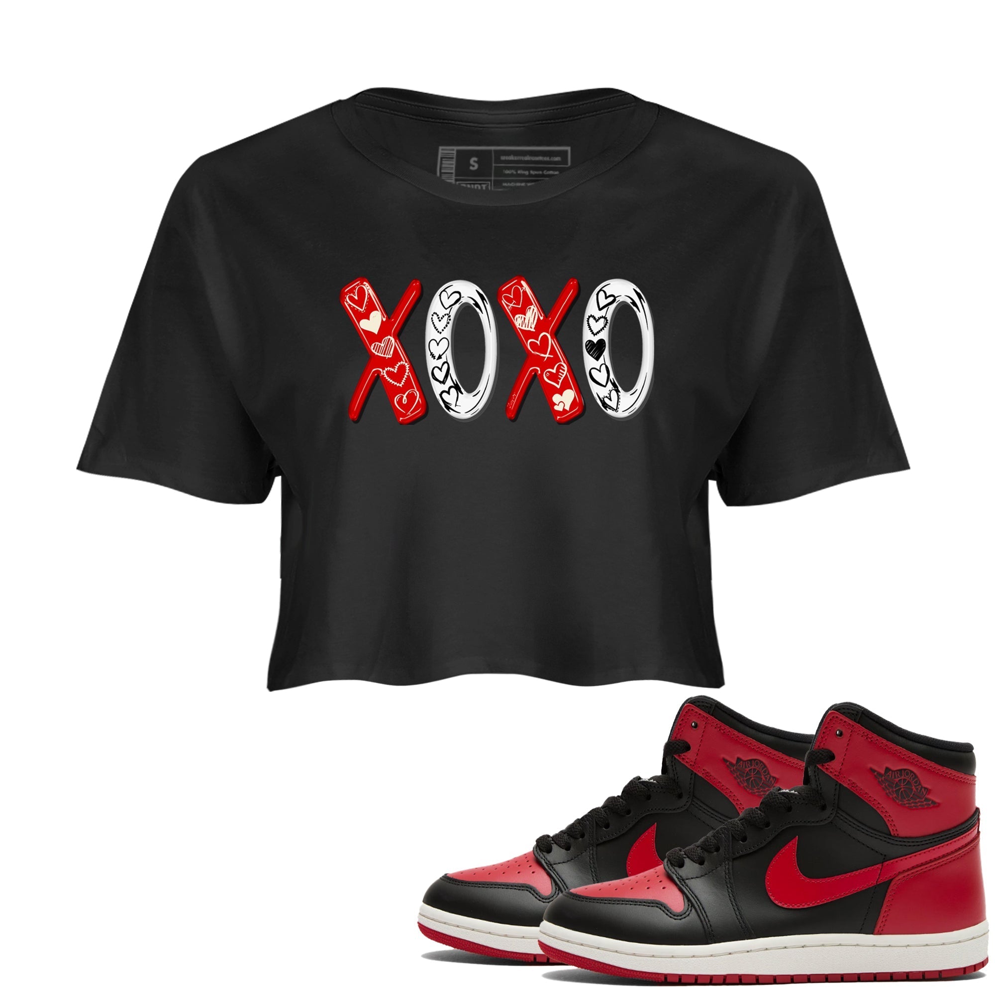 XOXO snkmatch Women's Top - Air Jordan 1 '85 Bred