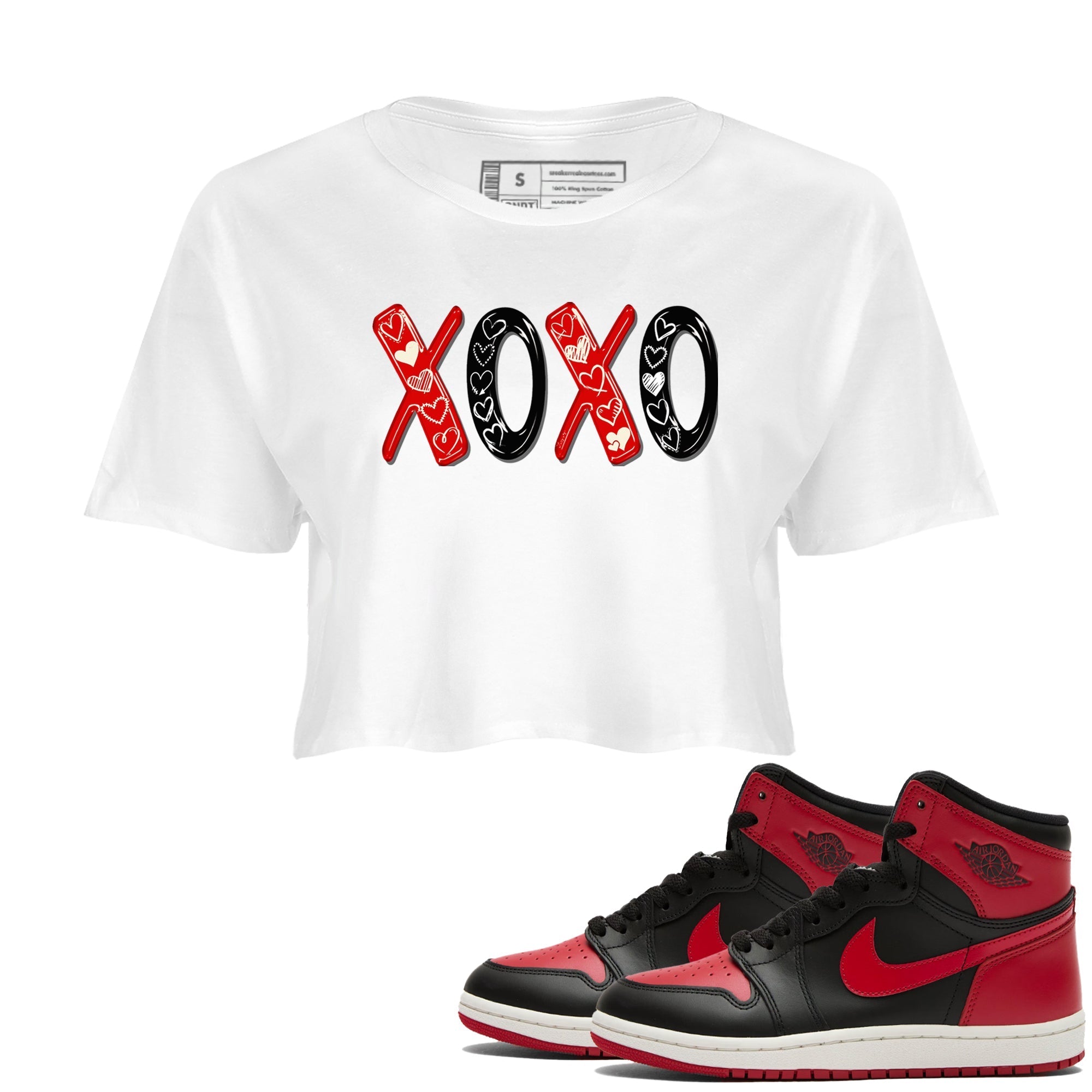 XOXO snkmatch Women's Top - Air Jordan 1 '85 Bred