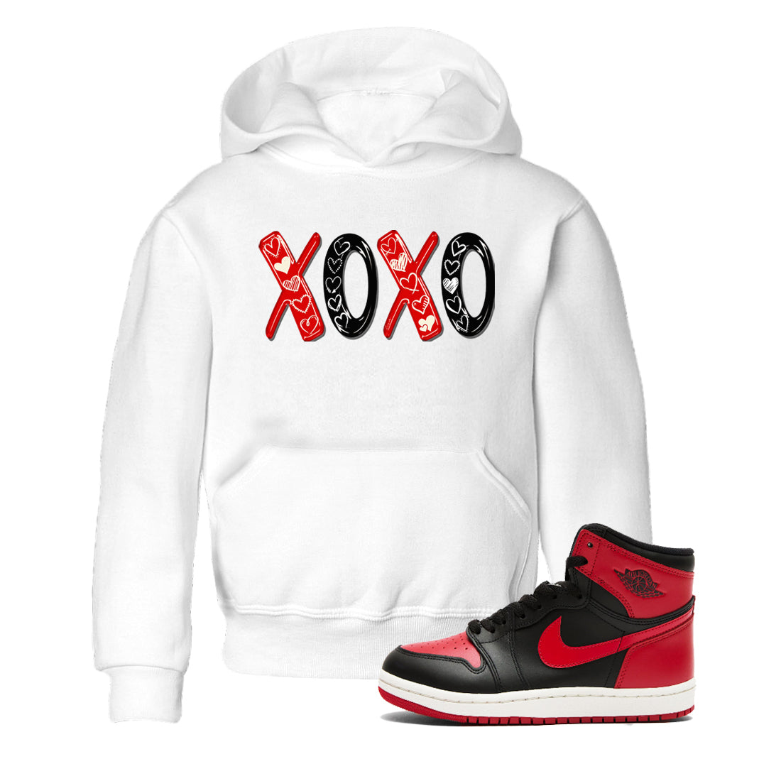 XOXO snkmatch Tees Kids - Air Jordan 1 '85 Bred