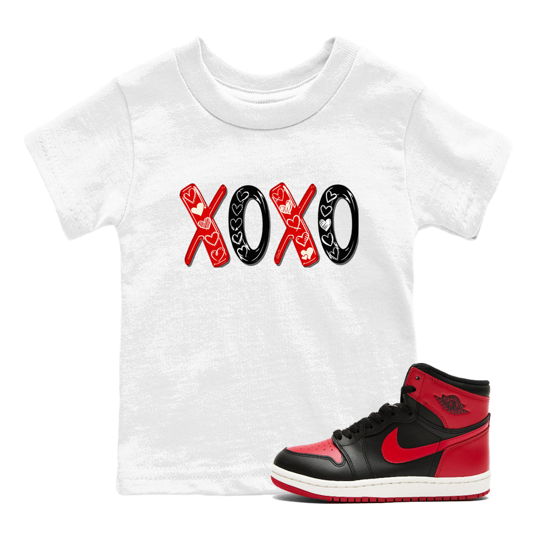 XOXO snkmatch Tees Kids - Air Jordan 1 '85 Bred