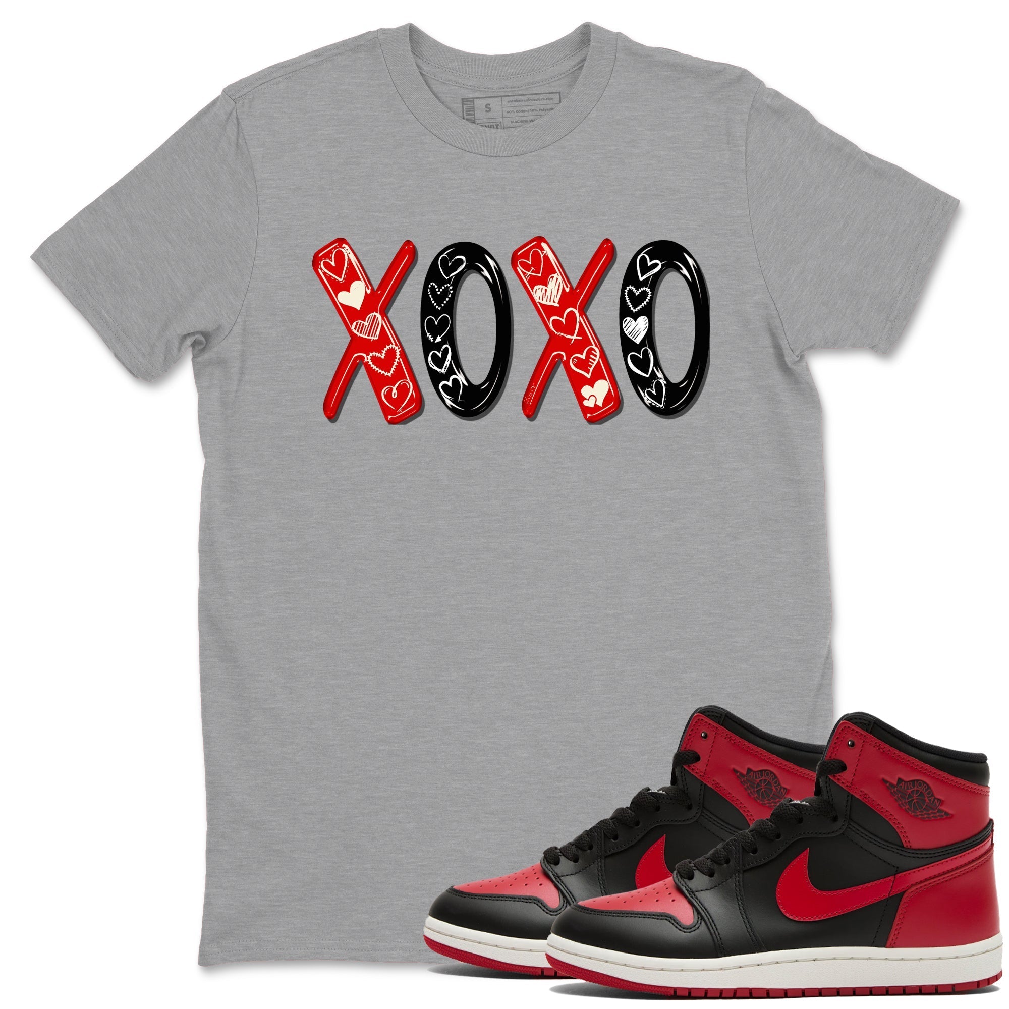 XOXO snkmatch Tees - Air Jordan 1 '85 Bred