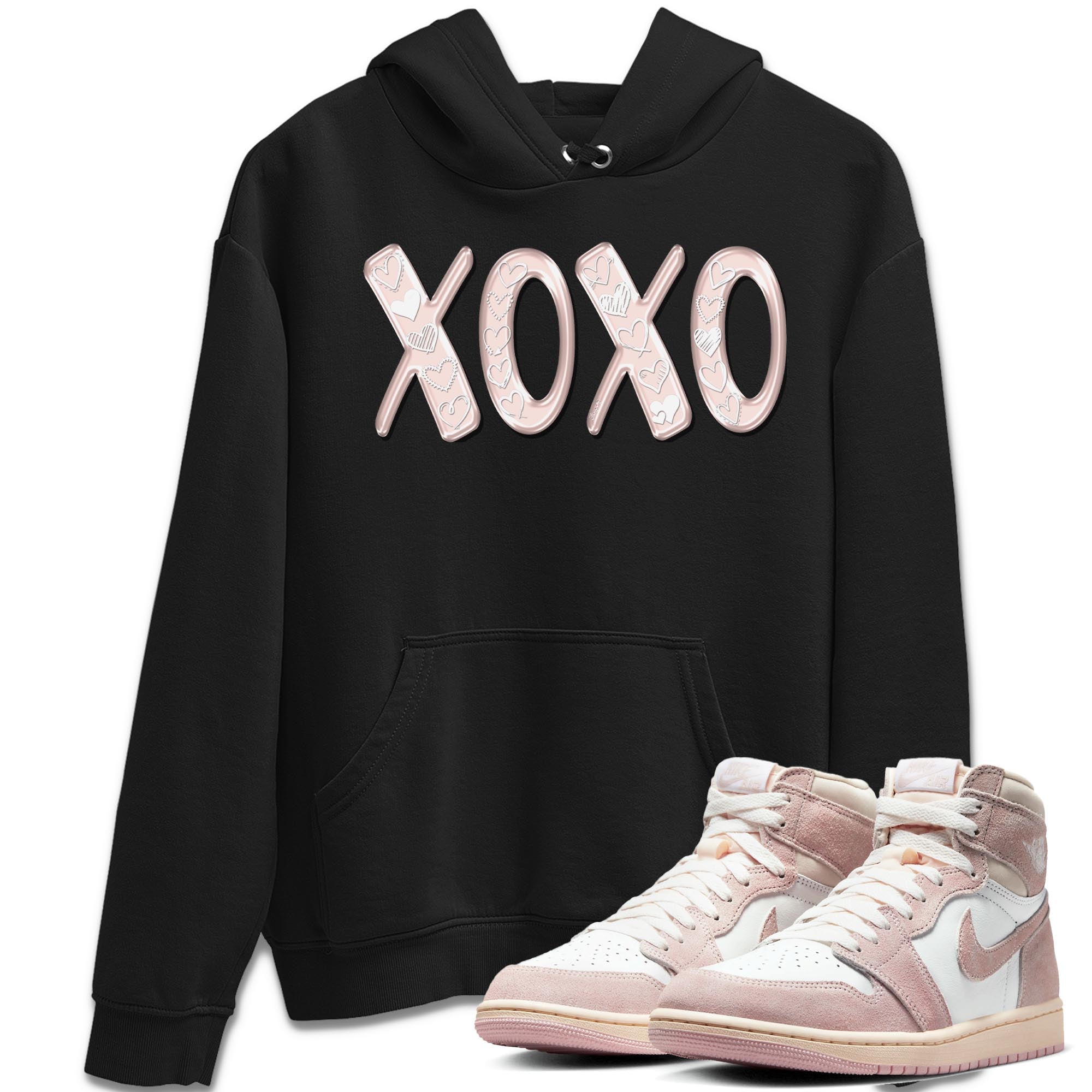XOXO Unisex Tops - Air Jordan 1 Washed Pink