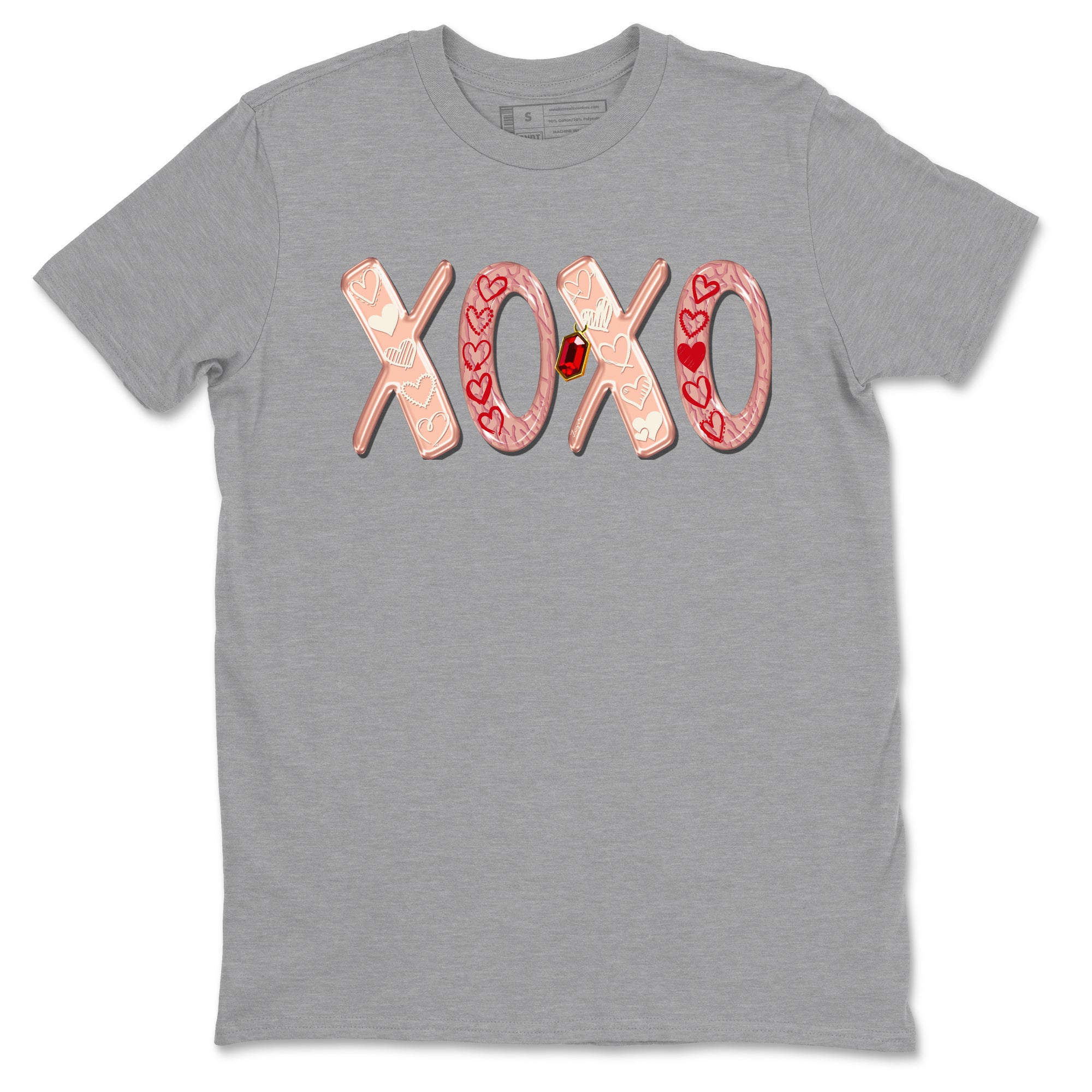 XOXO snkmatch Tees - Air Jordan 3 Valentines Day