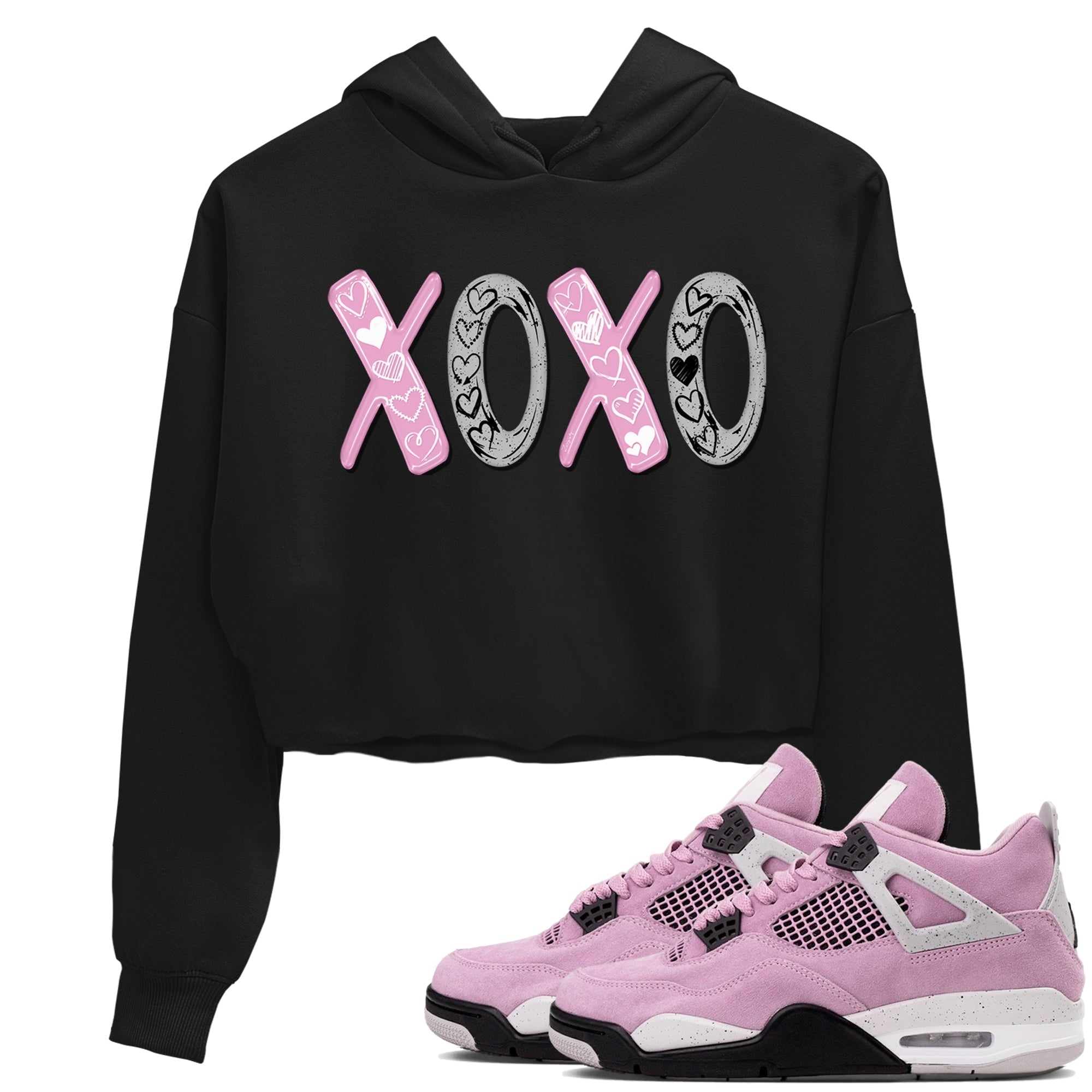 XOXO snkmatch Women's Top - Air Jordan 4 Orchid