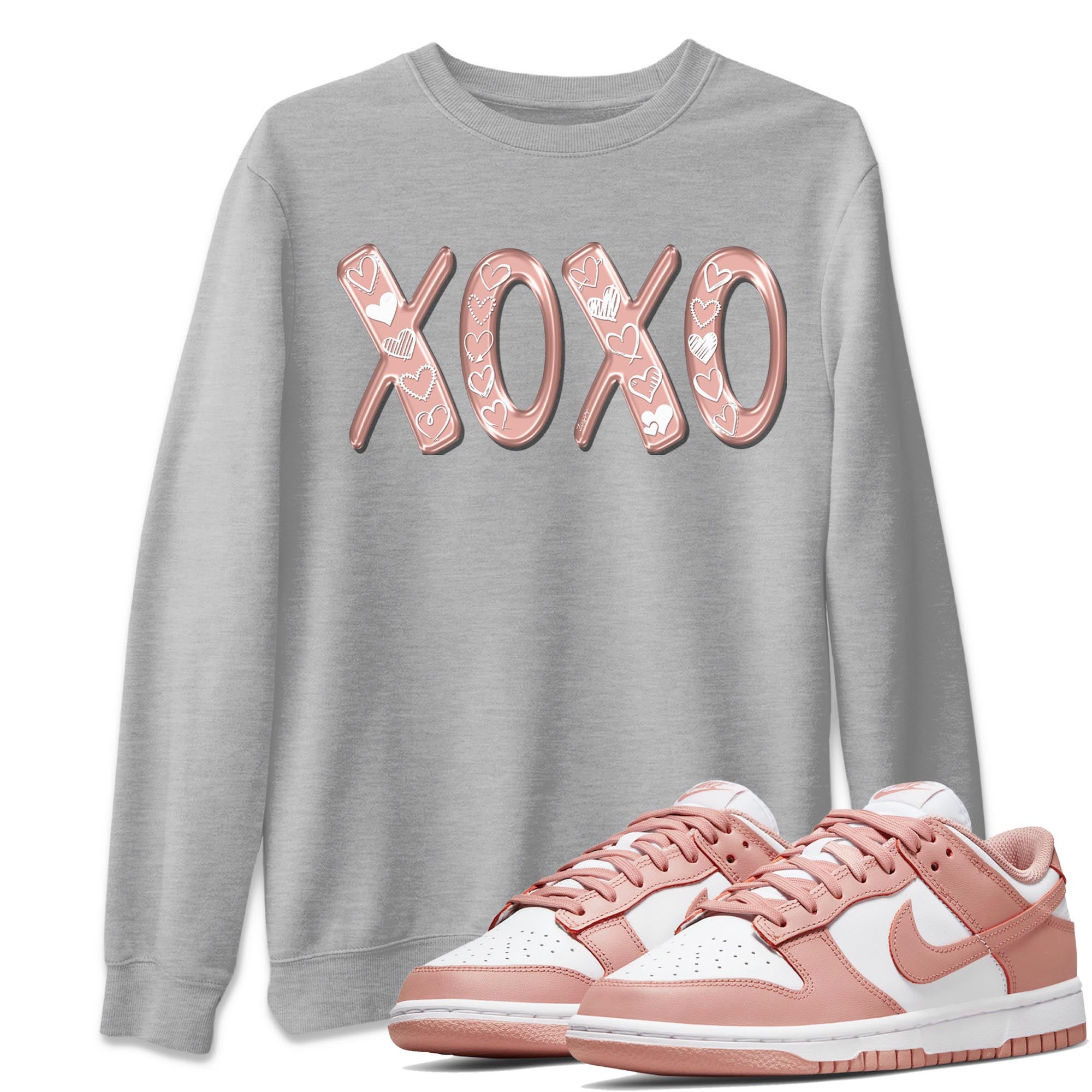 XOXO snkmatch Tee - Dunk Rose Whisper