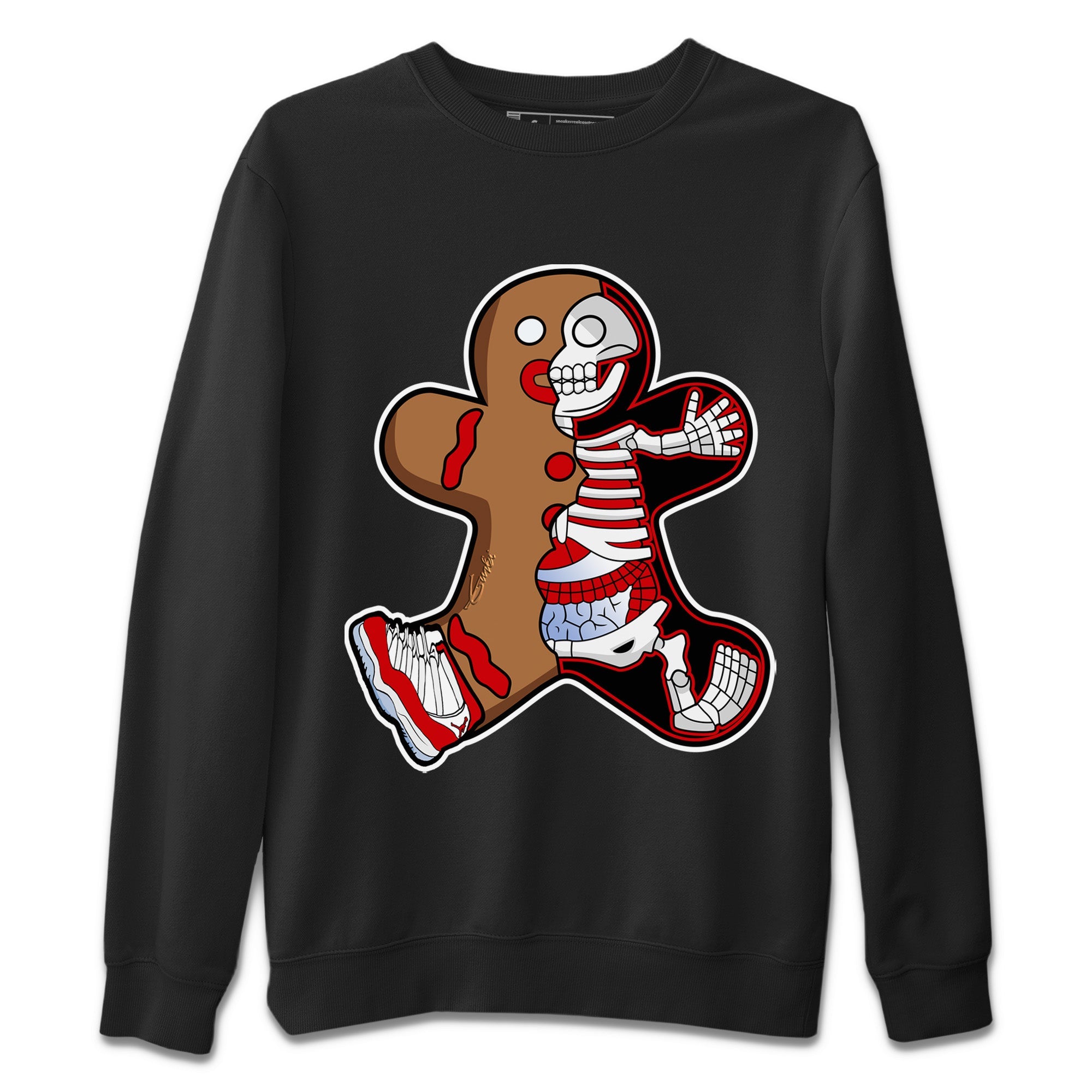 Xray Gingerbread Man Unisex Tops - Air Jordan 11 Cherry
