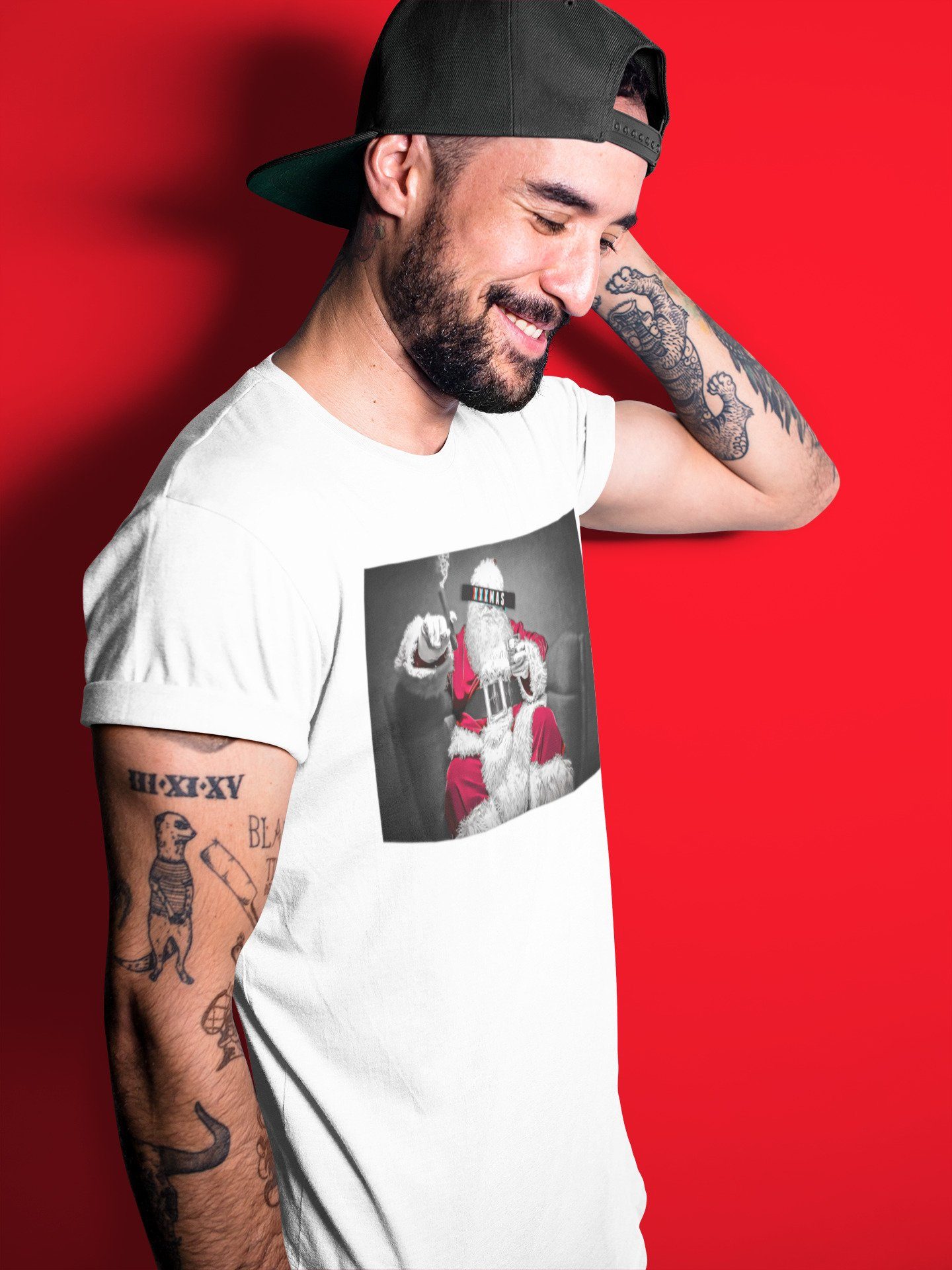 XXXmas Unisex Tops - Air Jordan 4 Red Thunder