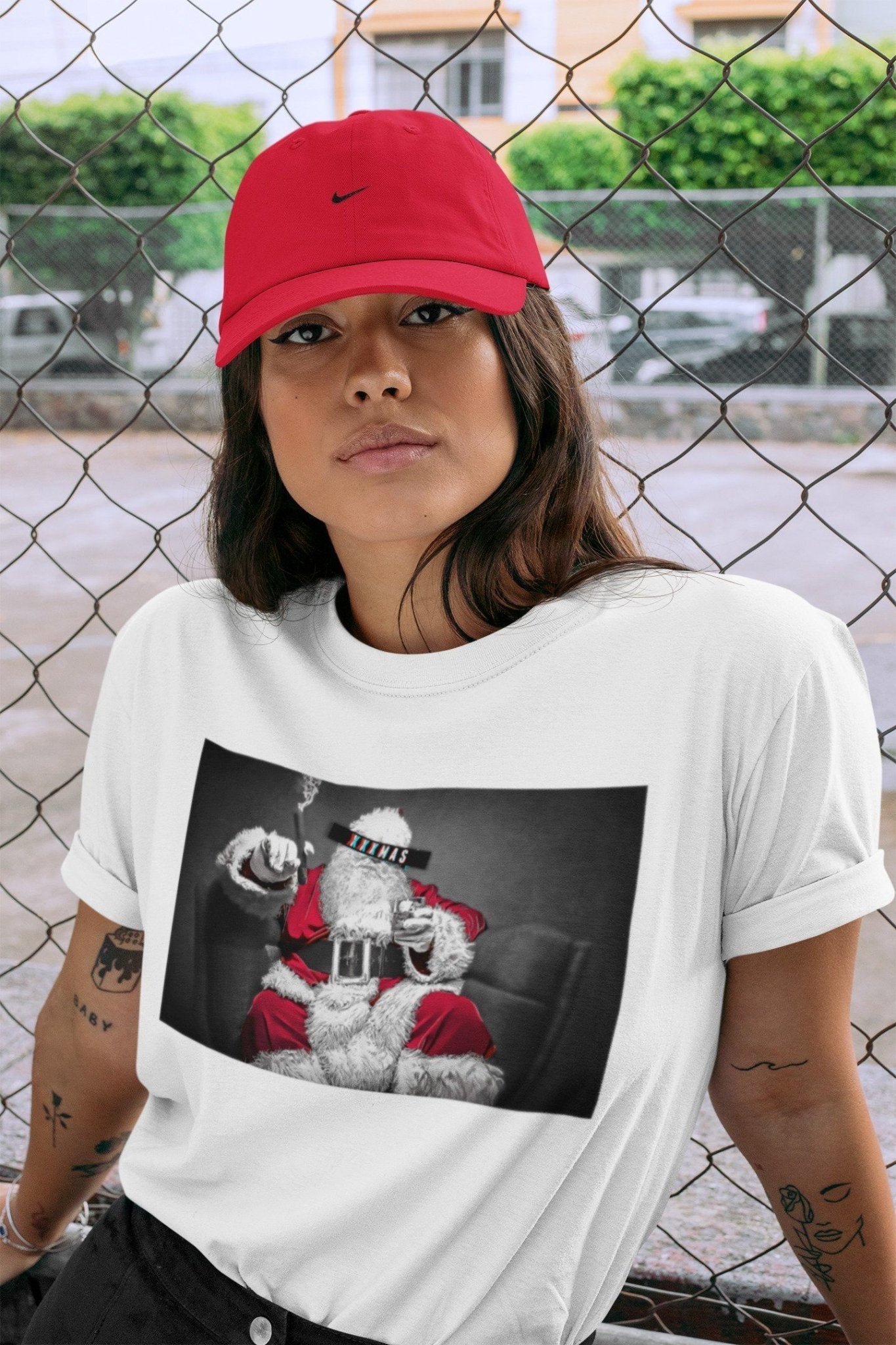 XXXmas Unisex Tops - Air Jordan 4 Red Thunder