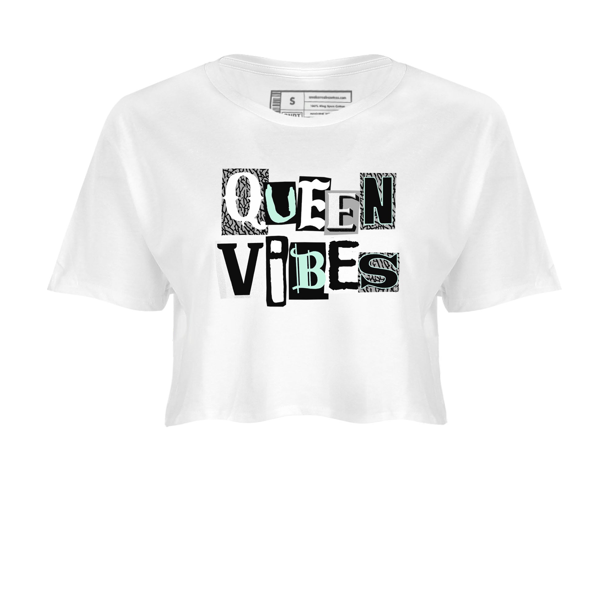 Queen Vibes snkmatch Women's Top - Air Jordan 3 Green Glow