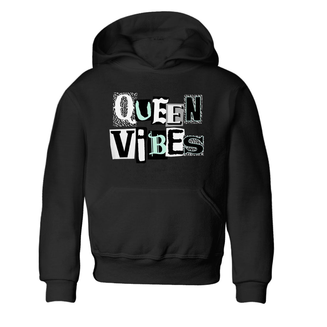 Queen Vibes snkmatch Tees Kids - Air Jordan 3 Green Glow