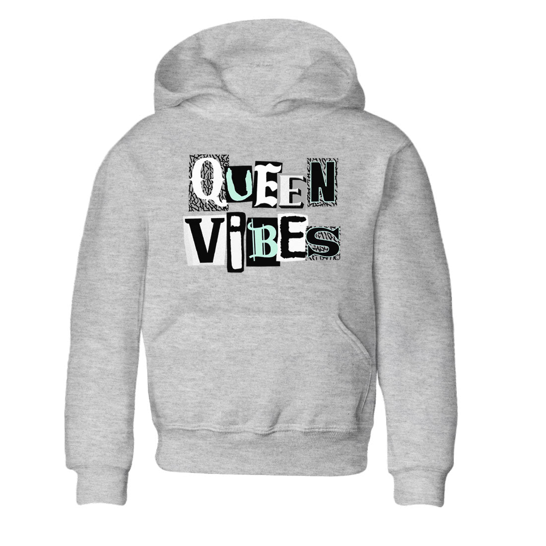 Queen Vibes snkmatch Tees Kids - Air Jordan 3 Green Glow