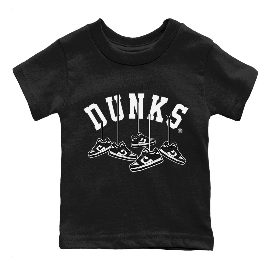 Hanging snkmatchs Kids Tops - Dunk Panda
