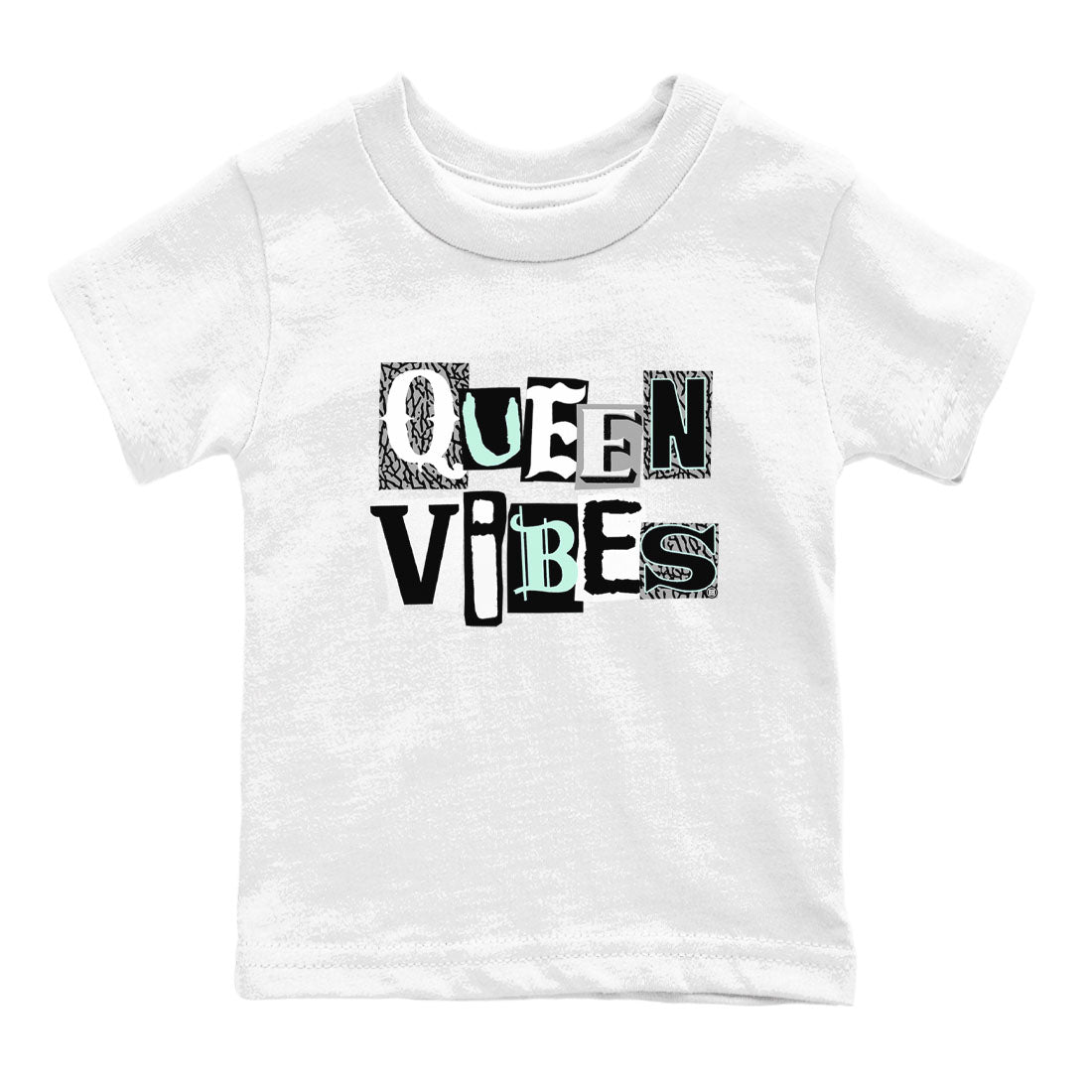 Queen Vibes snkmatch Tees Kids - Air Jordan 3 Green Glow