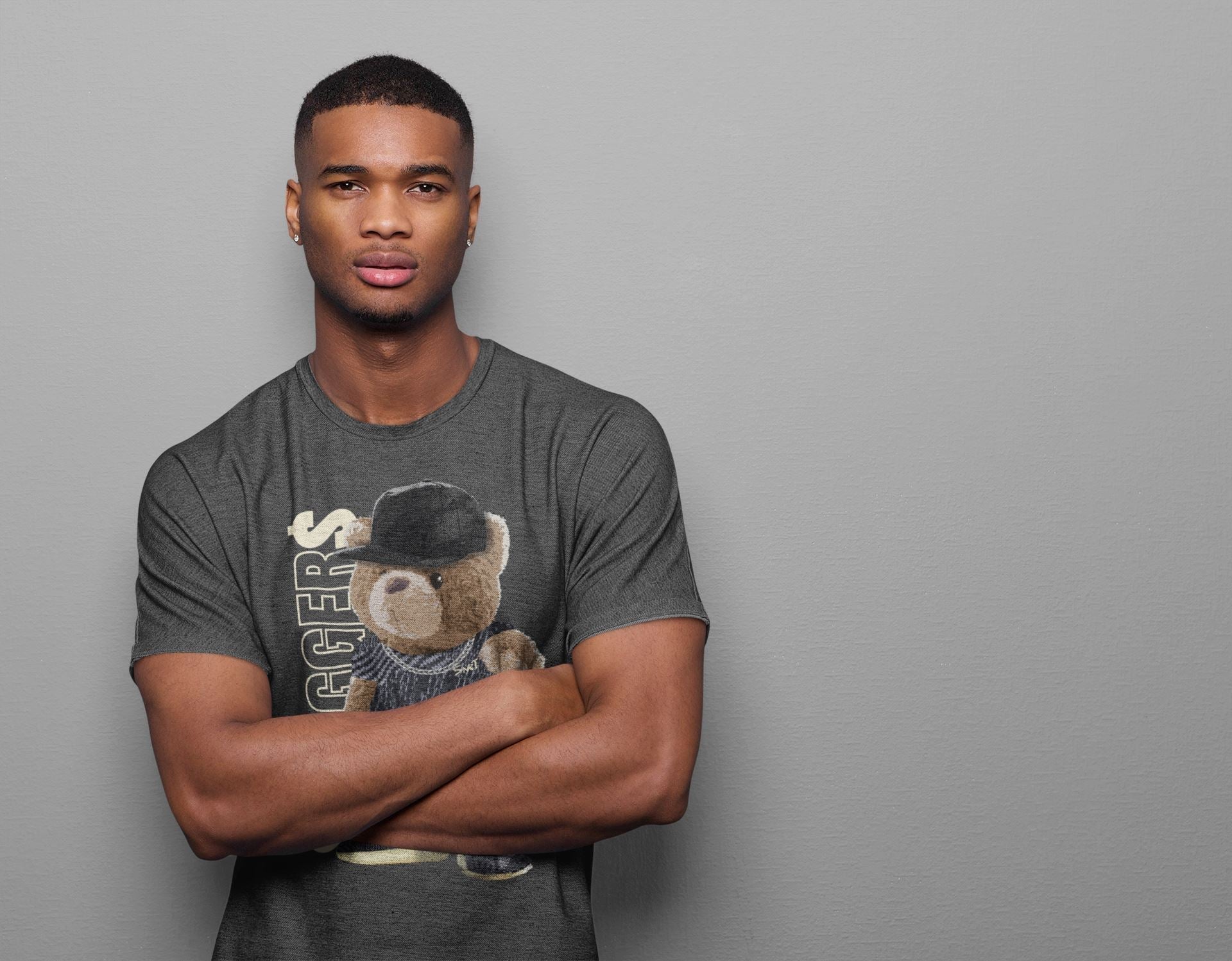 Bear Swaggers Unisex Tops - Yeezy 350 Carbon Asriel