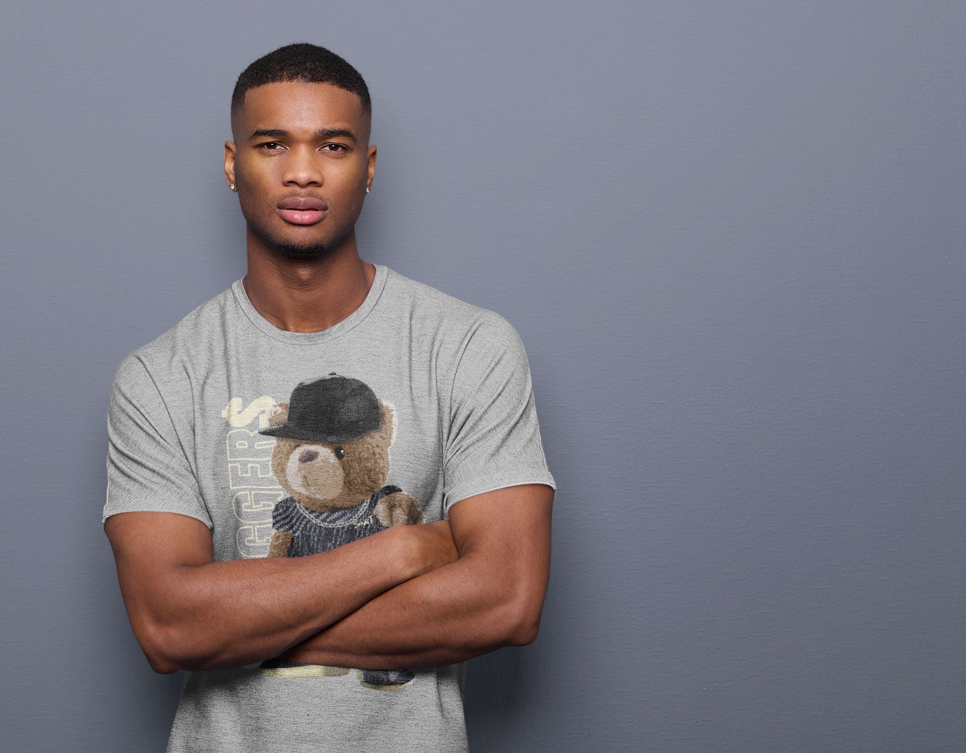 Bear Swaggers Unisex Tops - Yeezy 350 Carbon Asriel