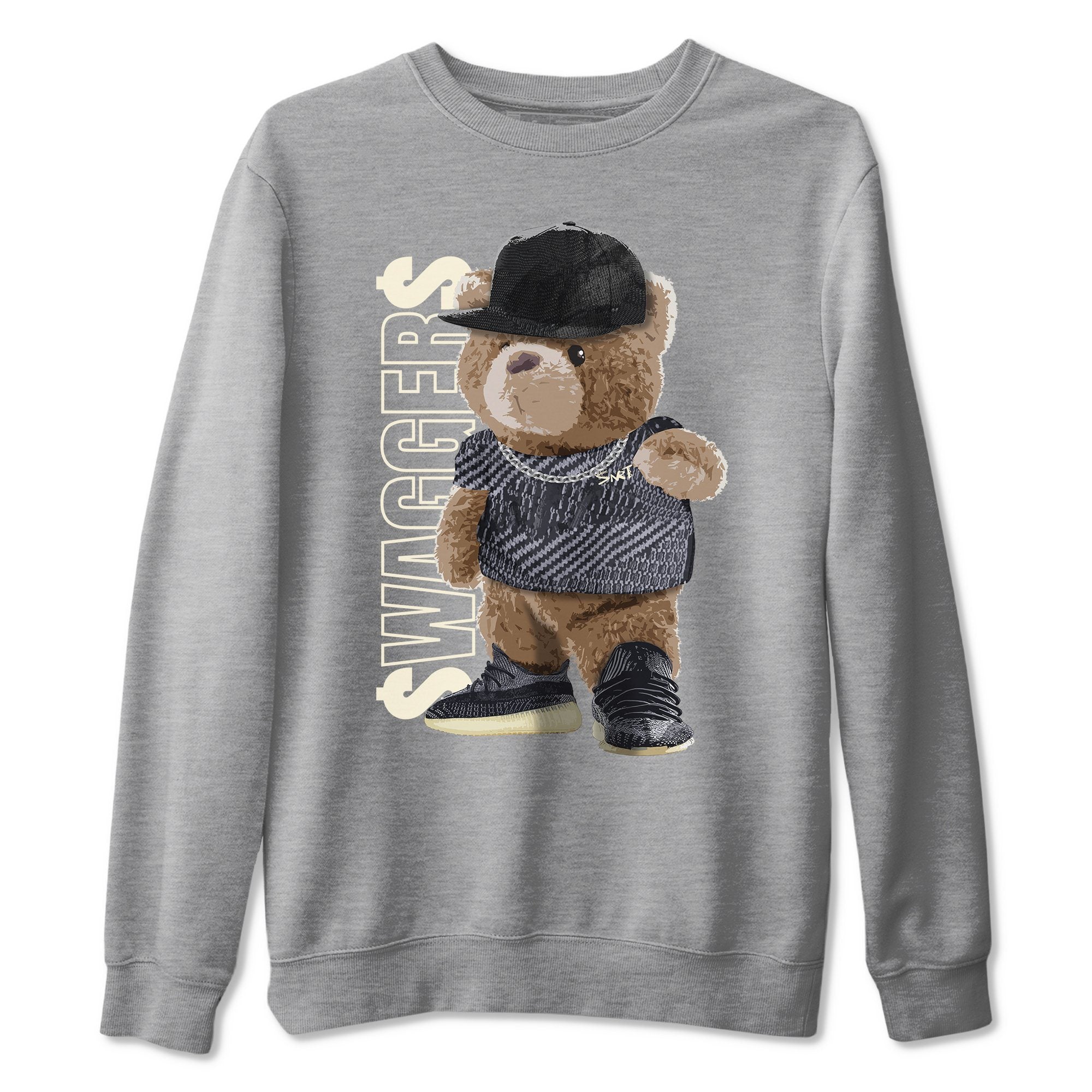 Bear Swaggers Unisex Tops - Yeezy 350 Carbon Asriel