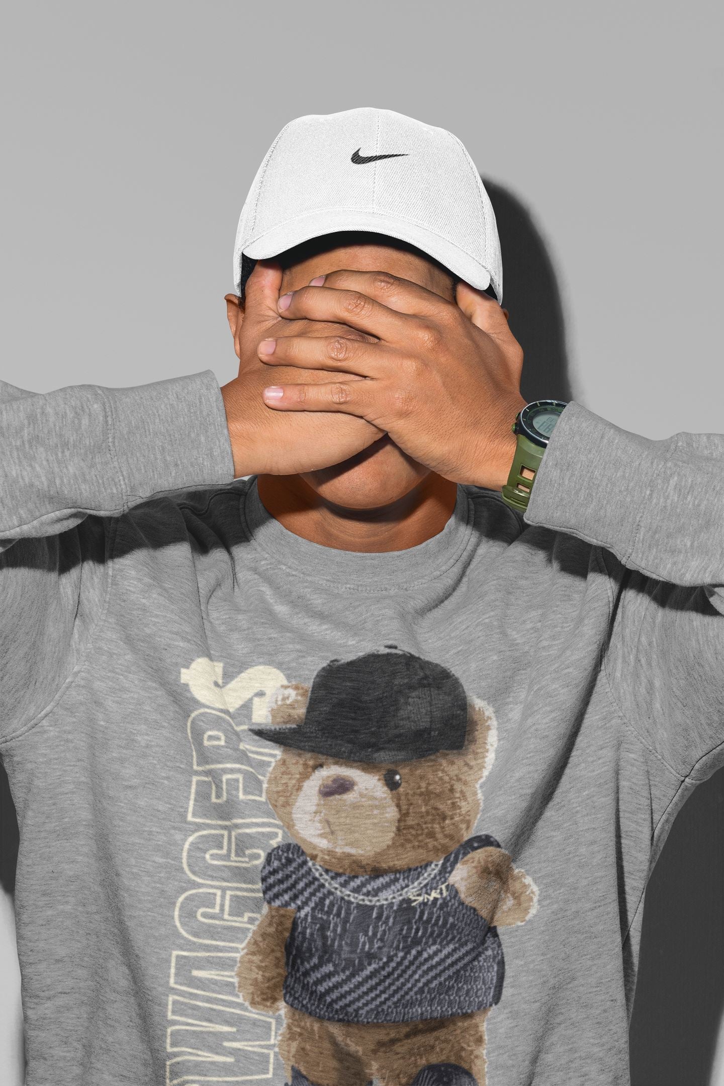 Bear Swaggers Unisex Tops - Yeezy 350 Carbon Asriel