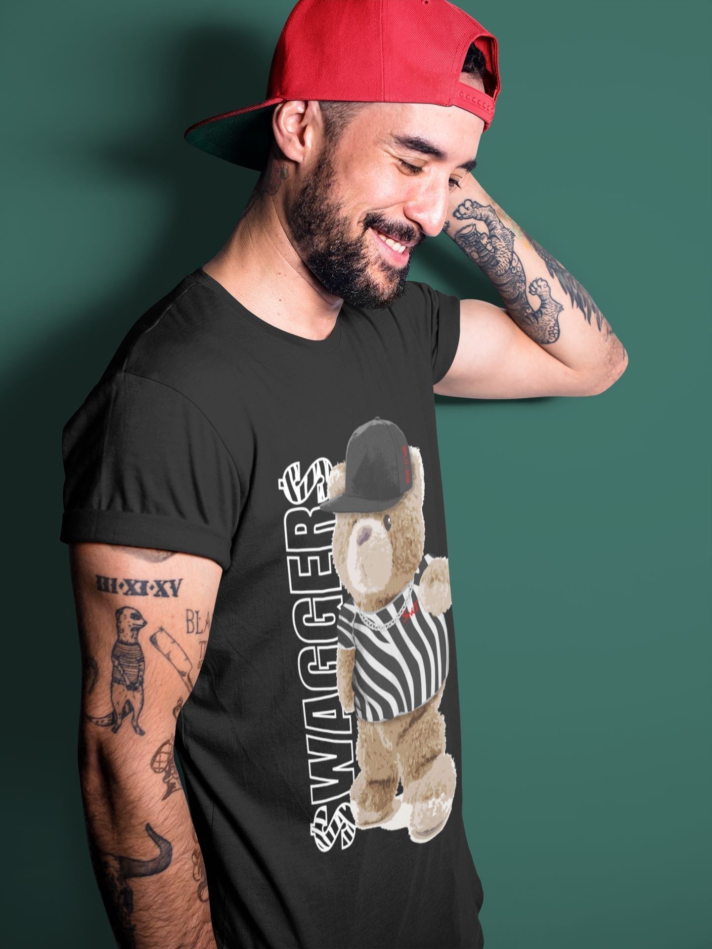 Bear Swaggers Unisex Tops - Yeezy 350 Zebra