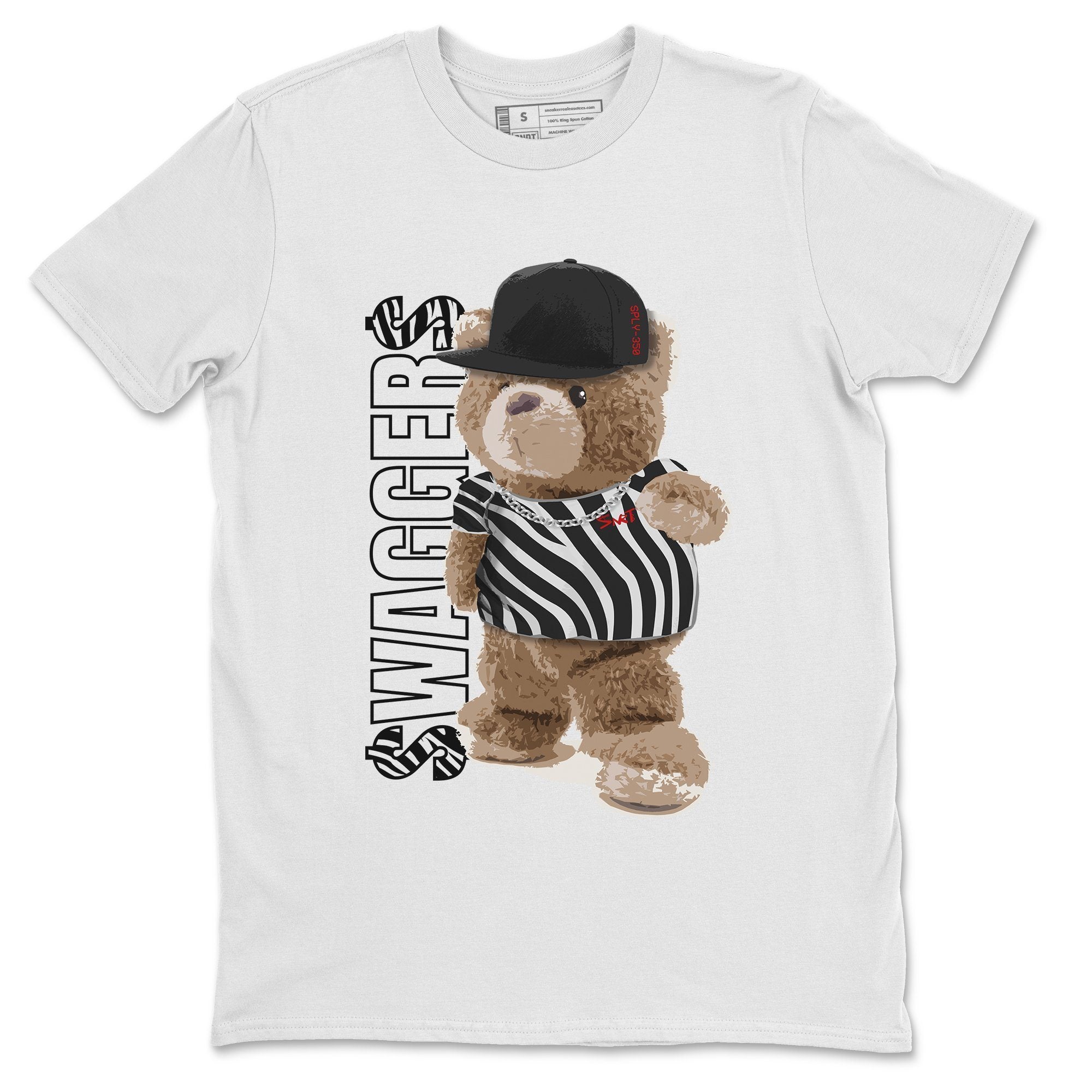 Bear Swaggers Unisex Tops - Yeezy 350 Zebra