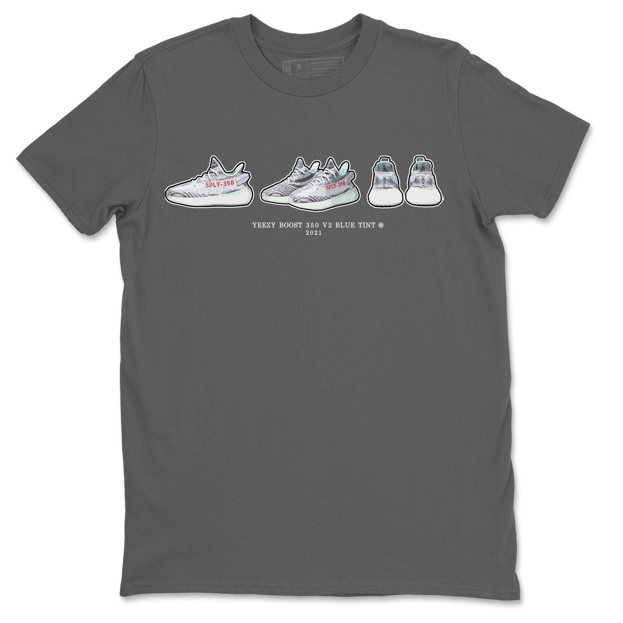 snkmatch Prelude Unisex Tops - Yeezy 350 Blue Tint