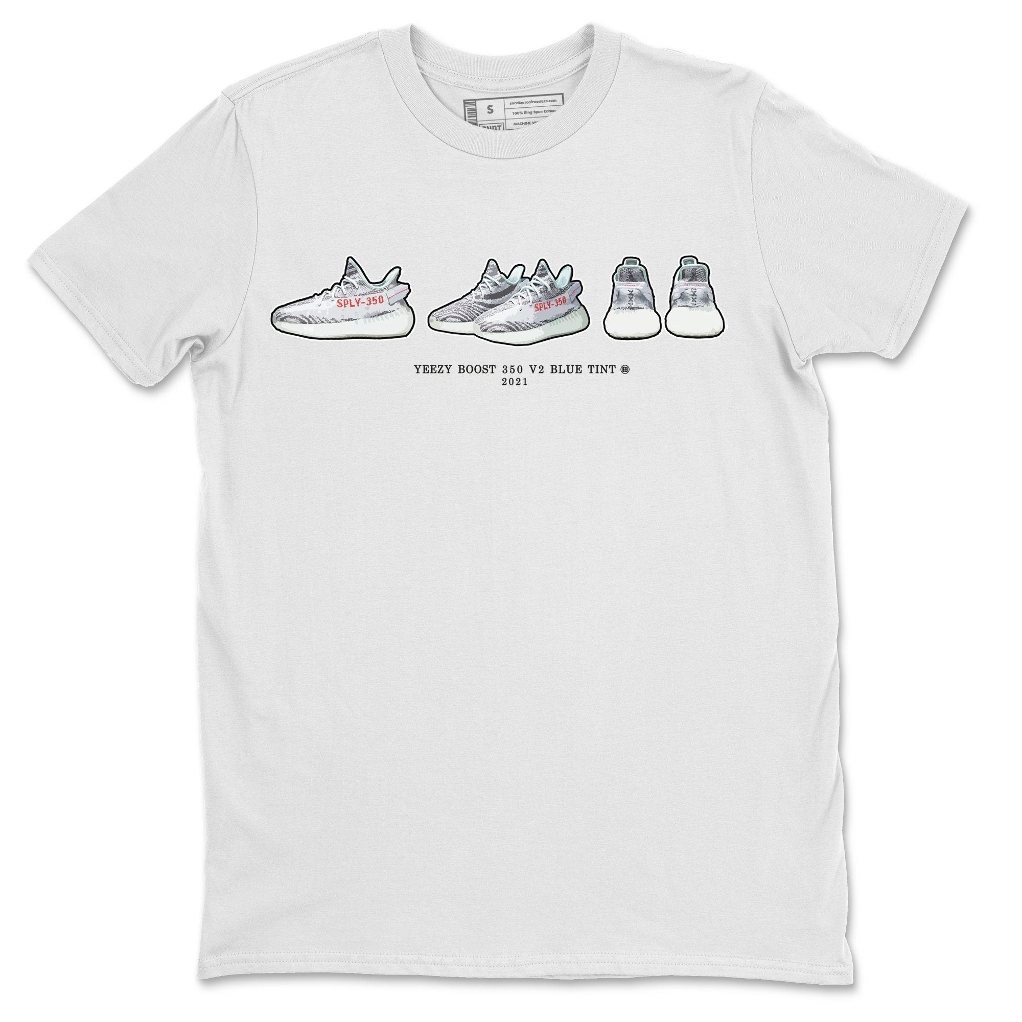 snkmatch Prelude Unisex Tops - Yeezy 350 Blue Tint