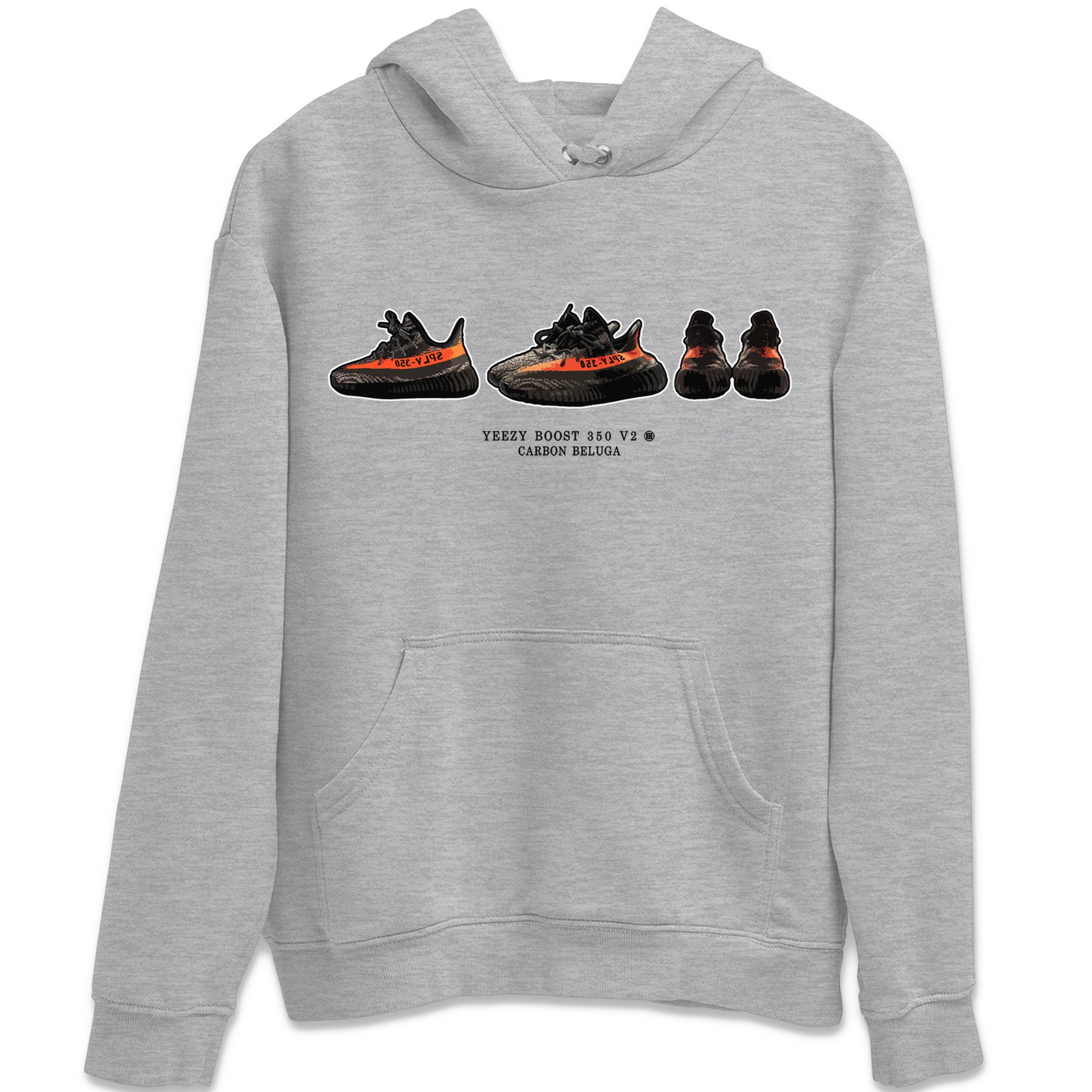 snkmatch Prelude Unisex Tops - Yeezy 350 Carbon Beluga