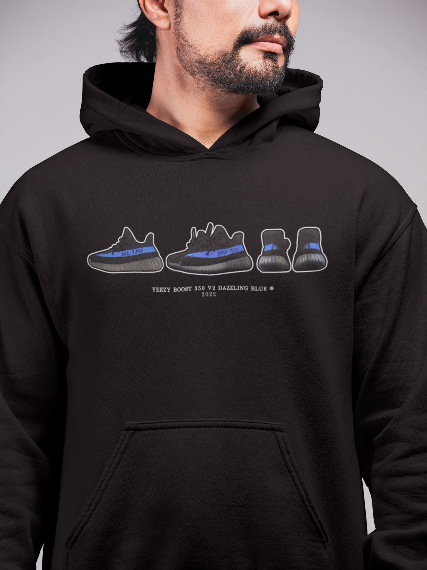 snkmatch Prelude Unisex Tops - Yeezy 350 Dazzling Blue