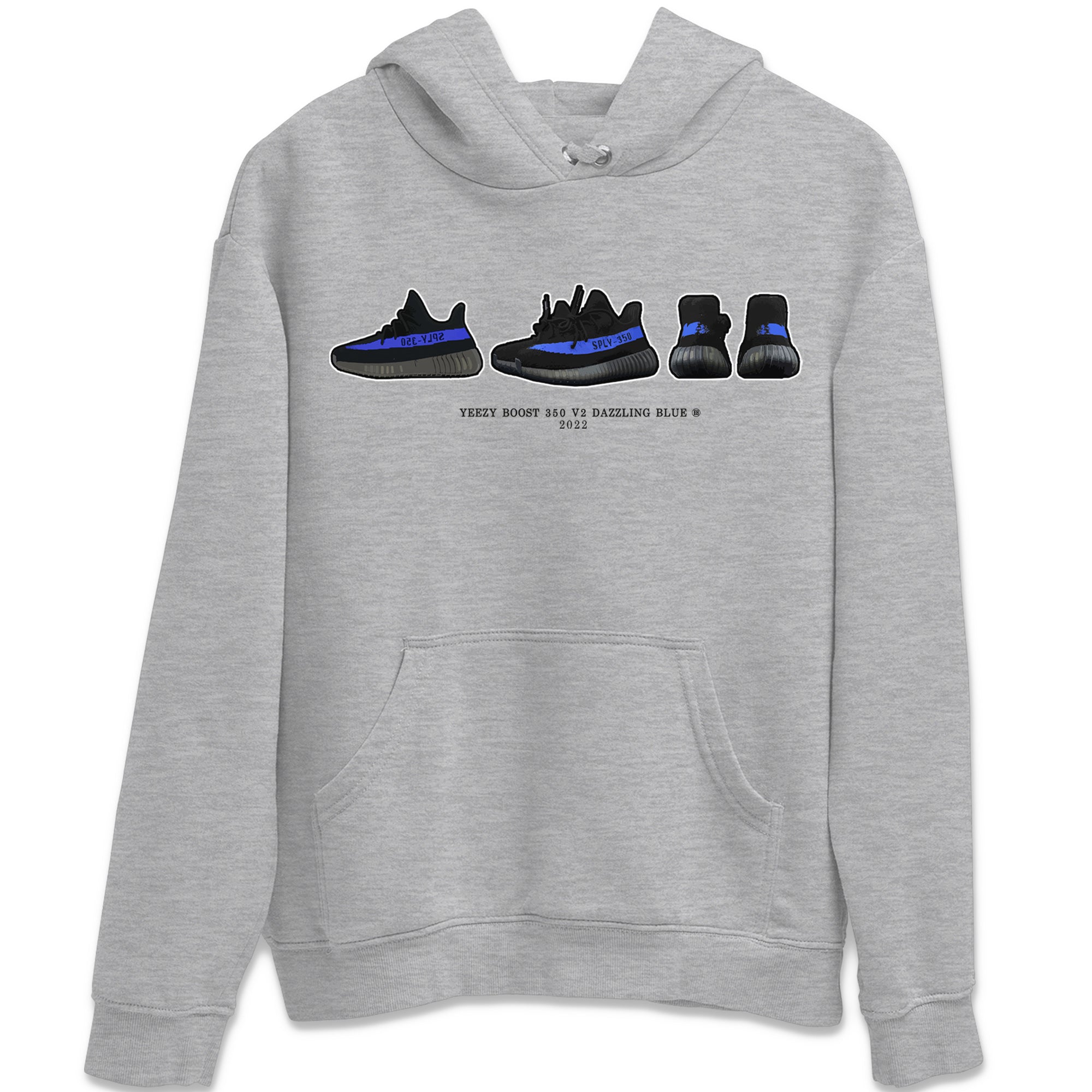 snkmatch Prelude Unisex Tops - Yeezy 350 Dazzling Blue
