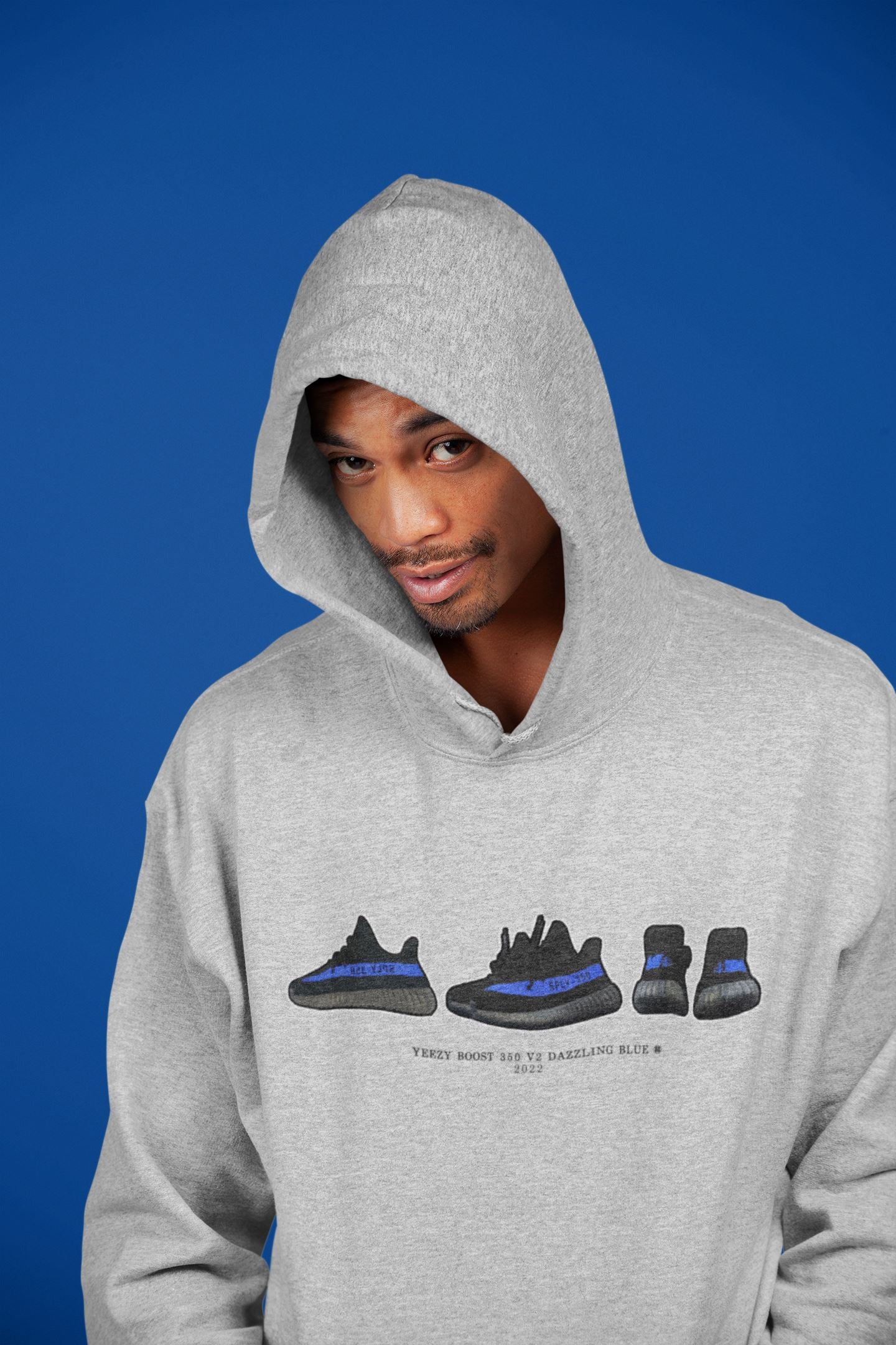 snkmatch Prelude Unisex Tops - Yeezy 350 Dazzling Blue