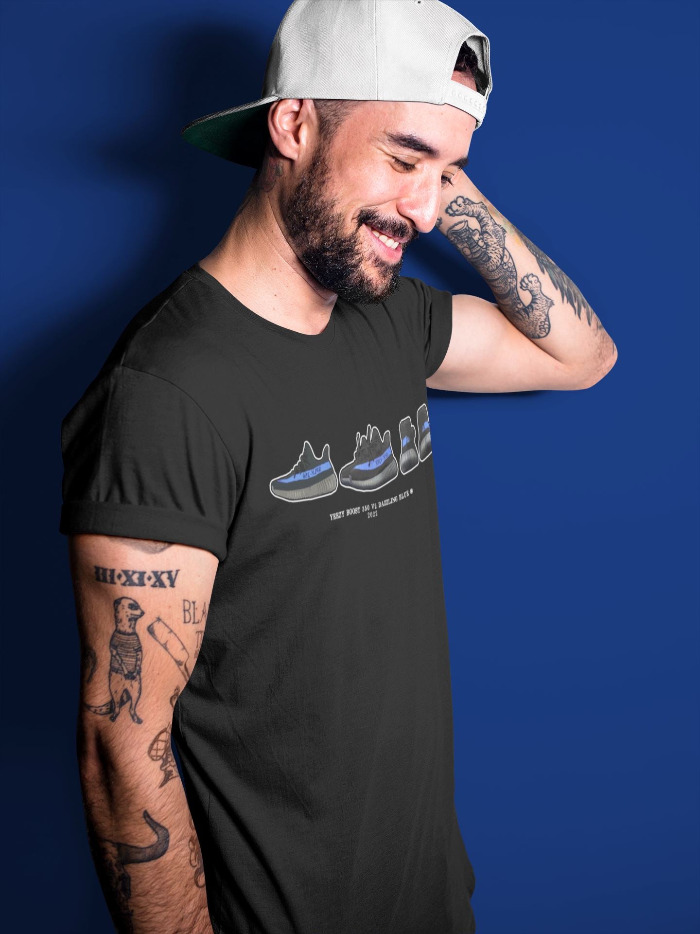 snkmatch Prelude Unisex Tops - Yeezy 350 Dazzling Blue