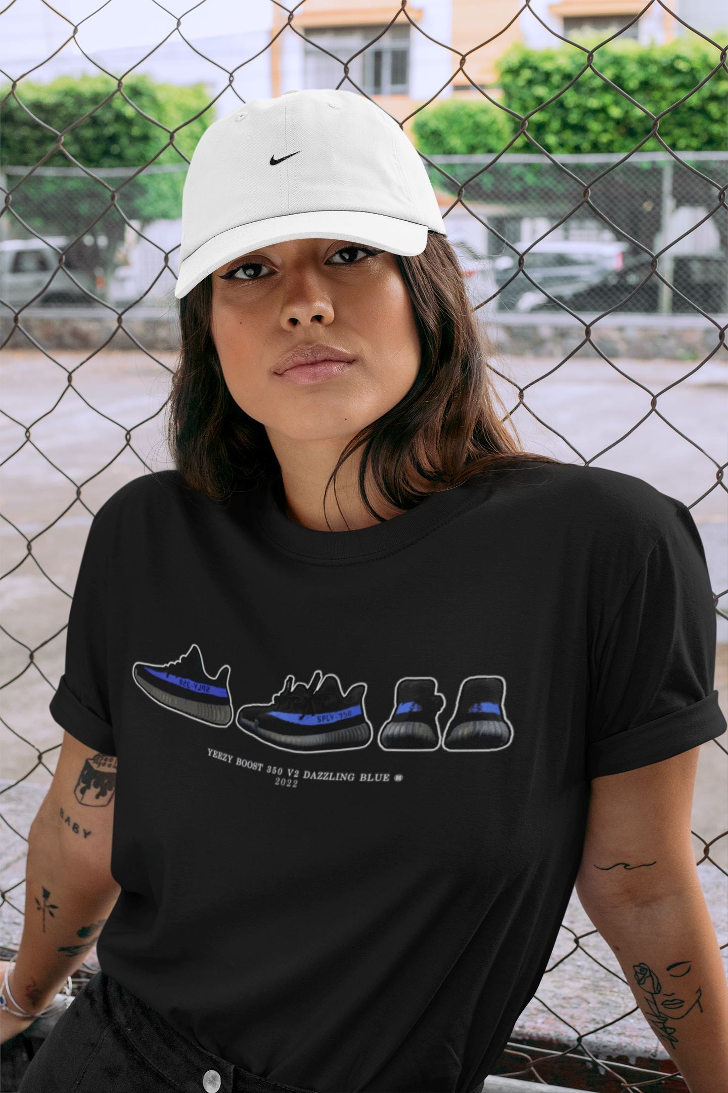 snkmatch Prelude Unisex Tops - Yeezy 350 Dazzling Blue