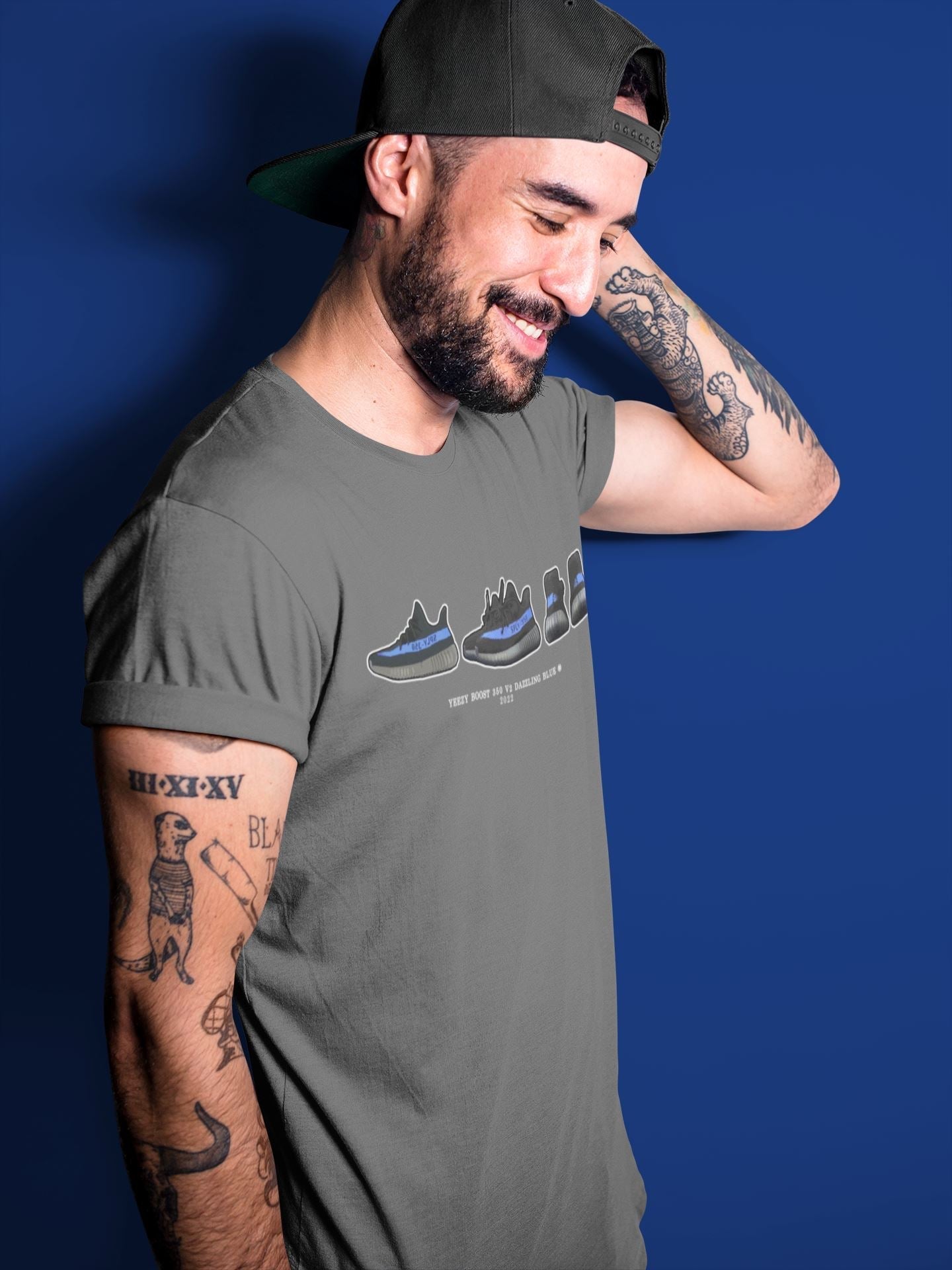 snkmatch Prelude Unisex Tops - Yeezy 350 Dazzling Blue