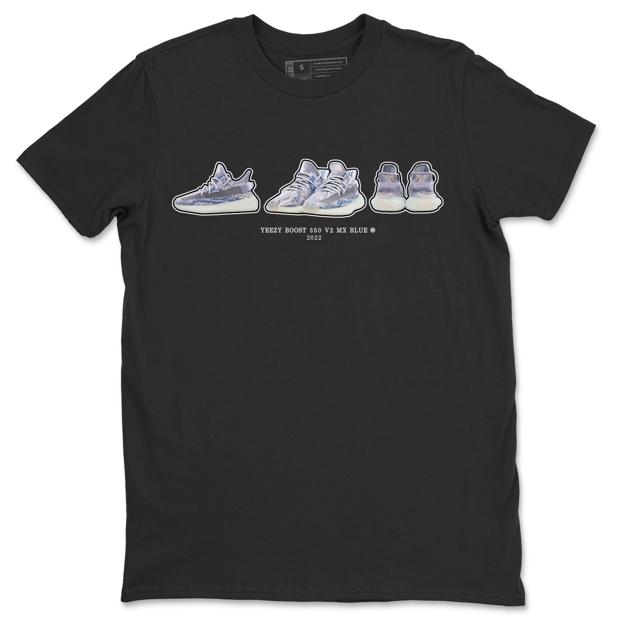 snkmatch Prelude Unisex Tops - Yeezy 350 MX Blue