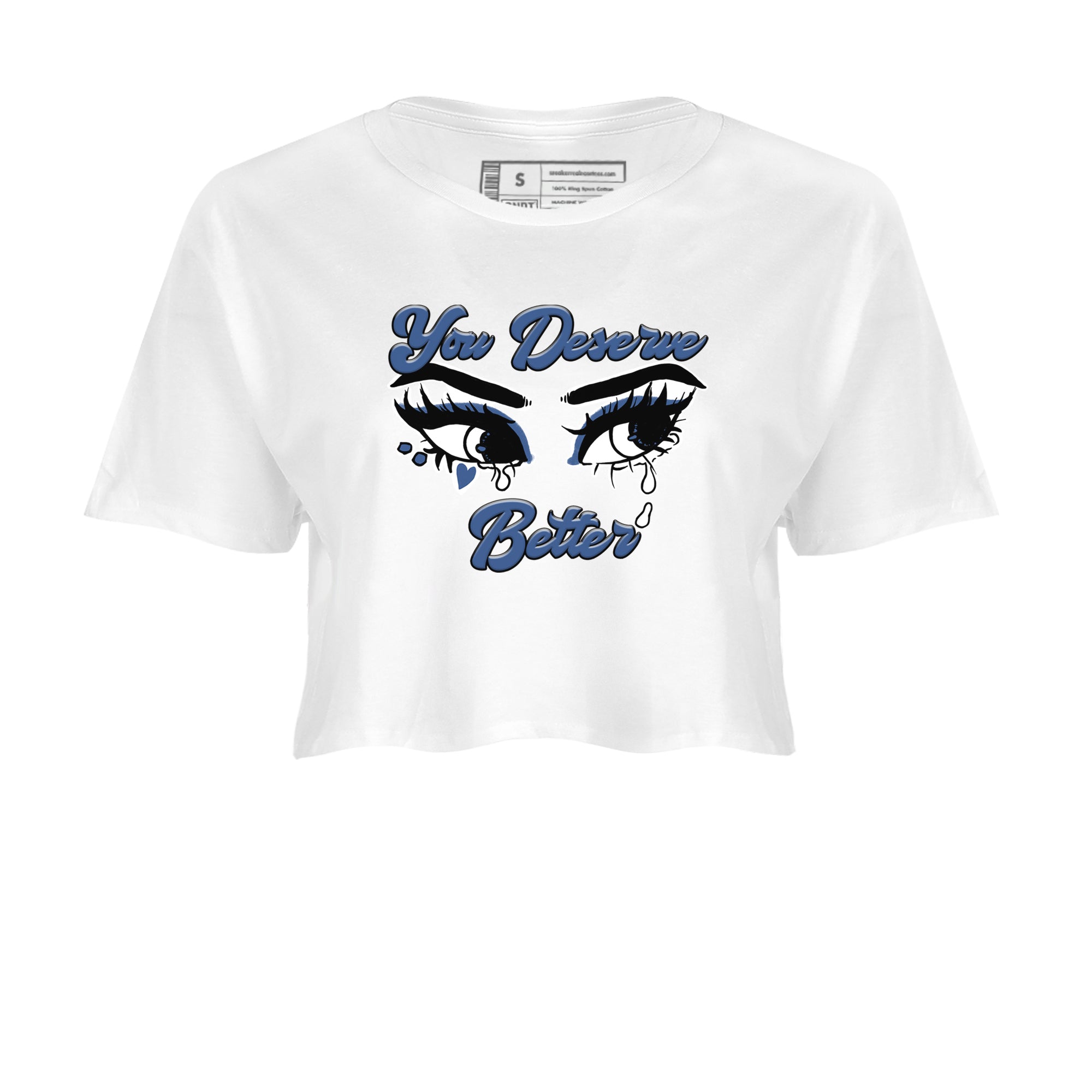 You Deserve Better snkmatch Women's Top - Air Jordan 11 Diffused Blue
