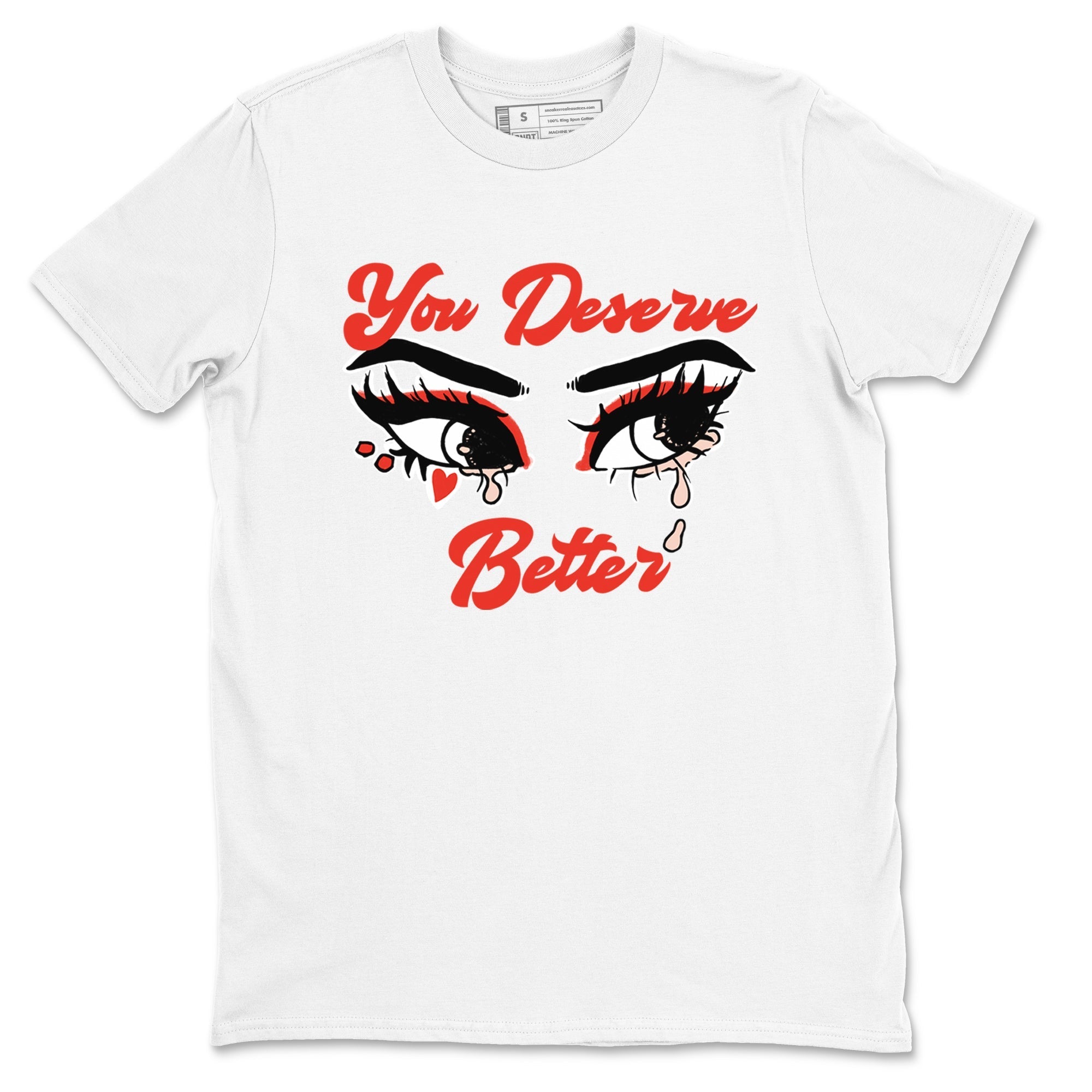 You Deserve Better snkmatch Tees - Air Jordan 13 Dune Red