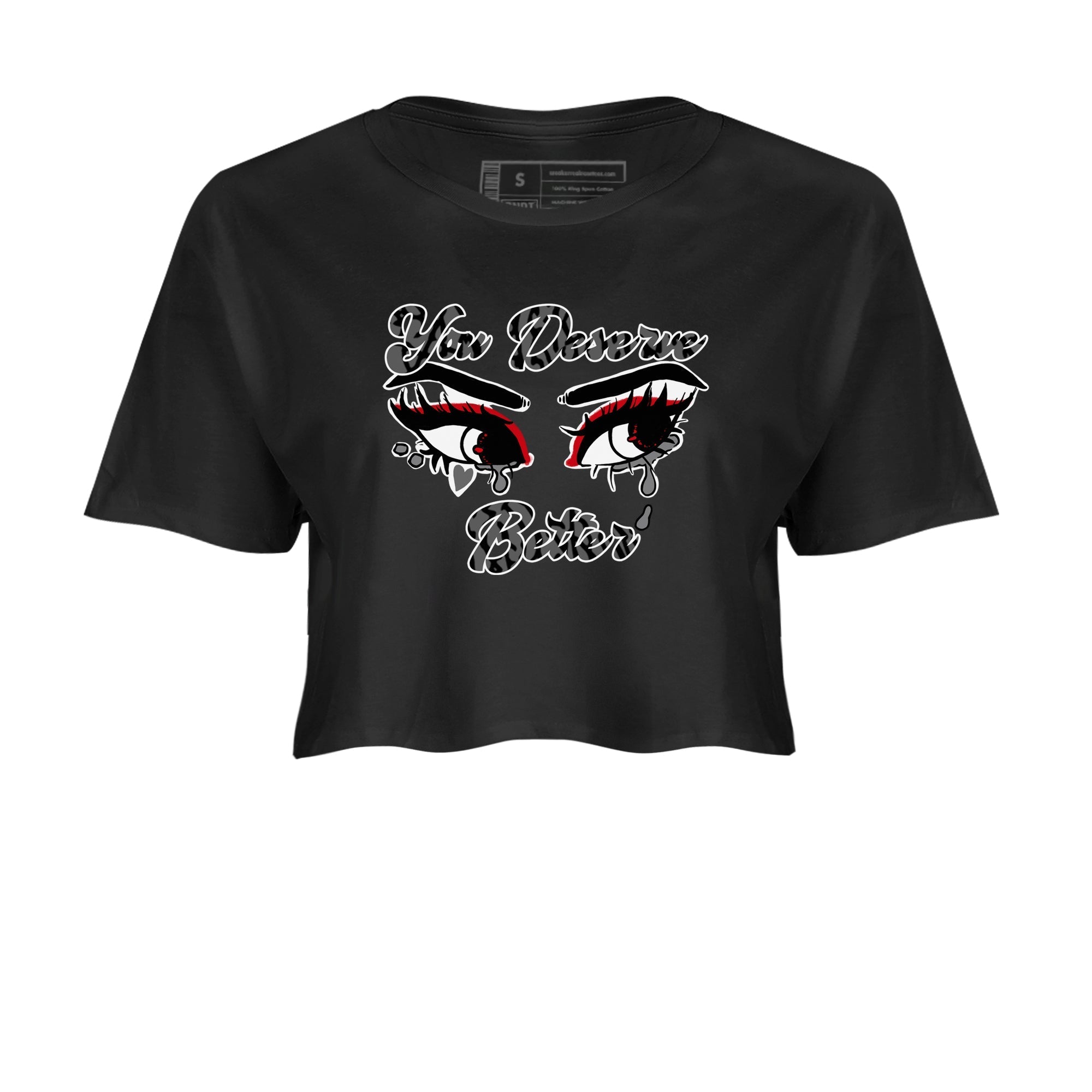 You Deserve Better snkmatch Women's Top - Air Jordan 3 Cement Grey