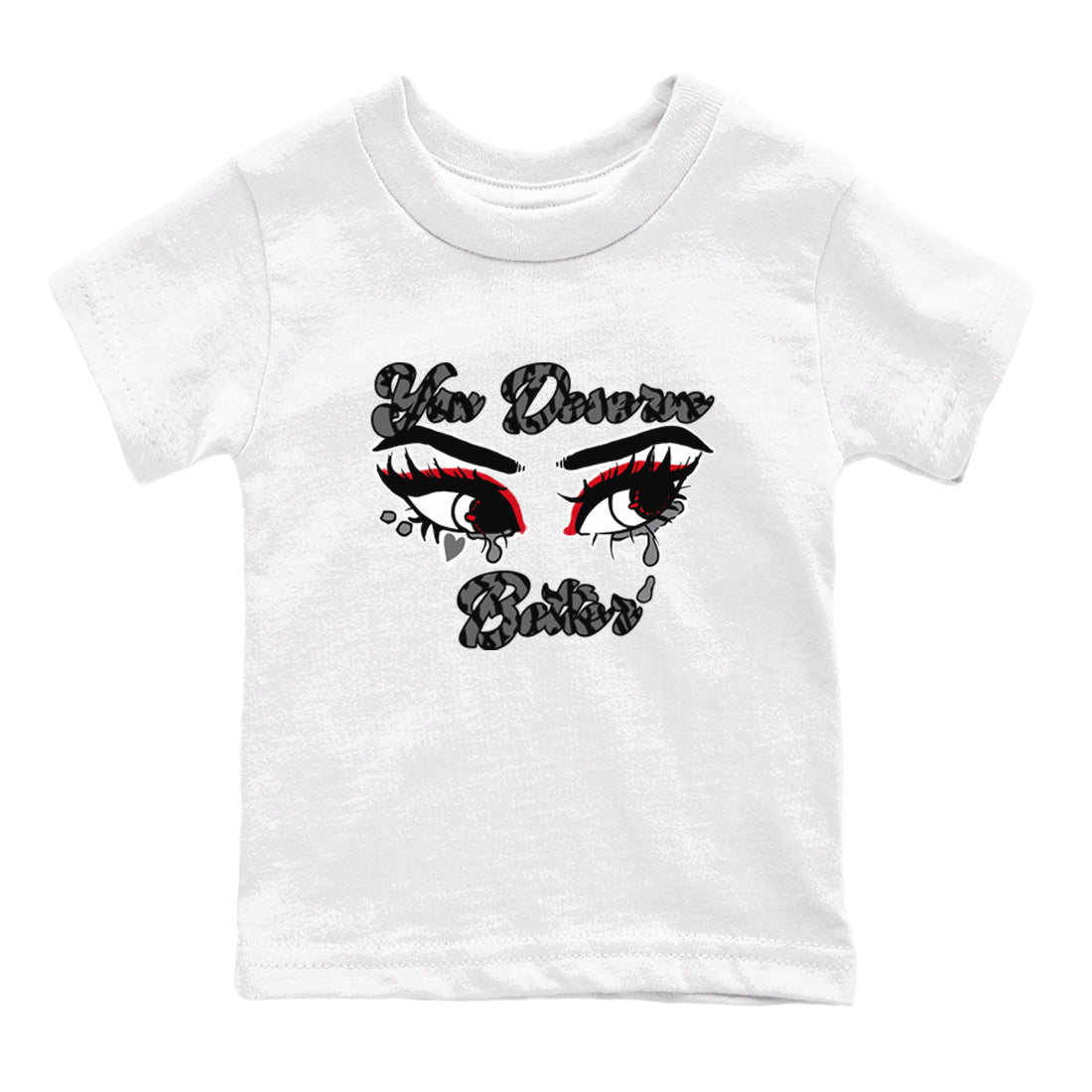 You Deserve Better snkmatch Tees Kids - Air Jordan 3 Cement Grey